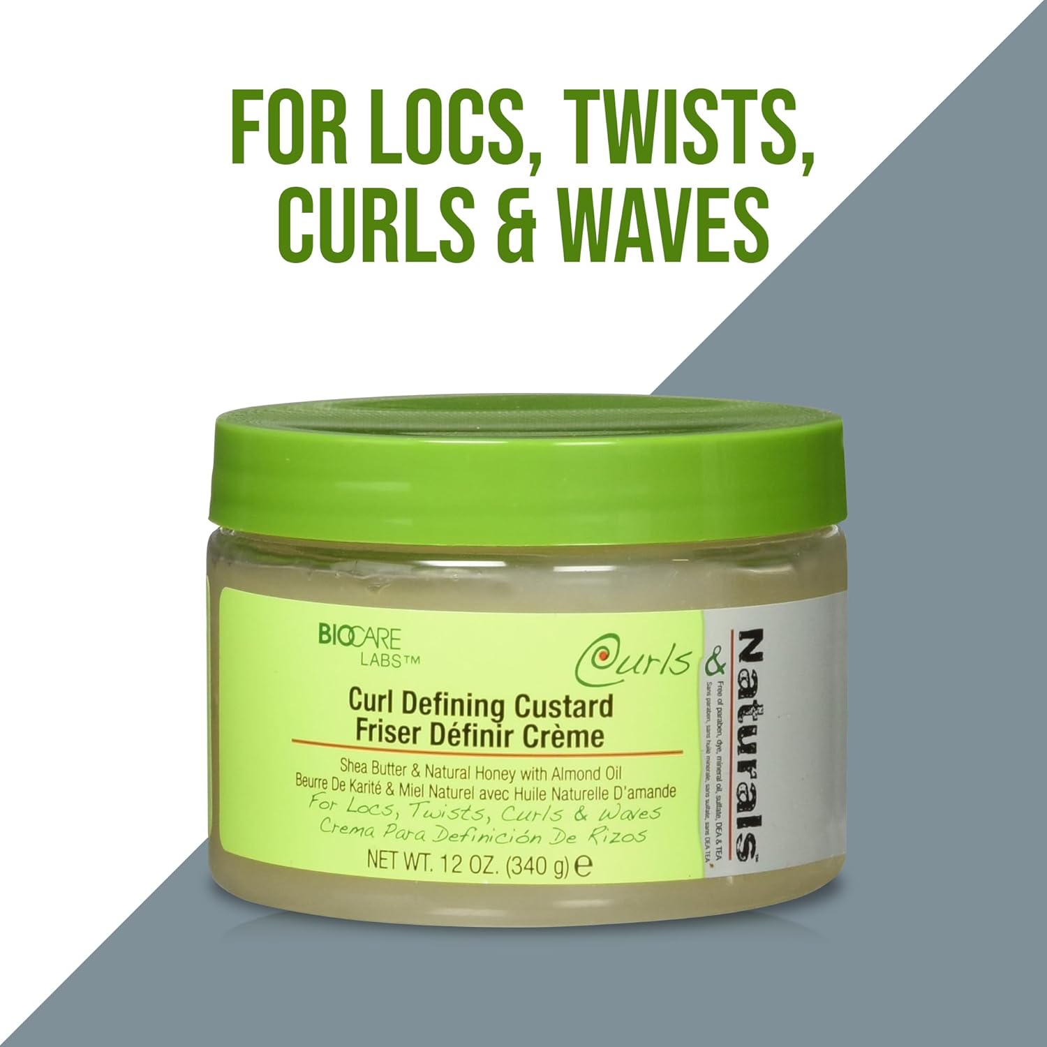 BioCare Curls And Naturals Curl Defining Custard 340g