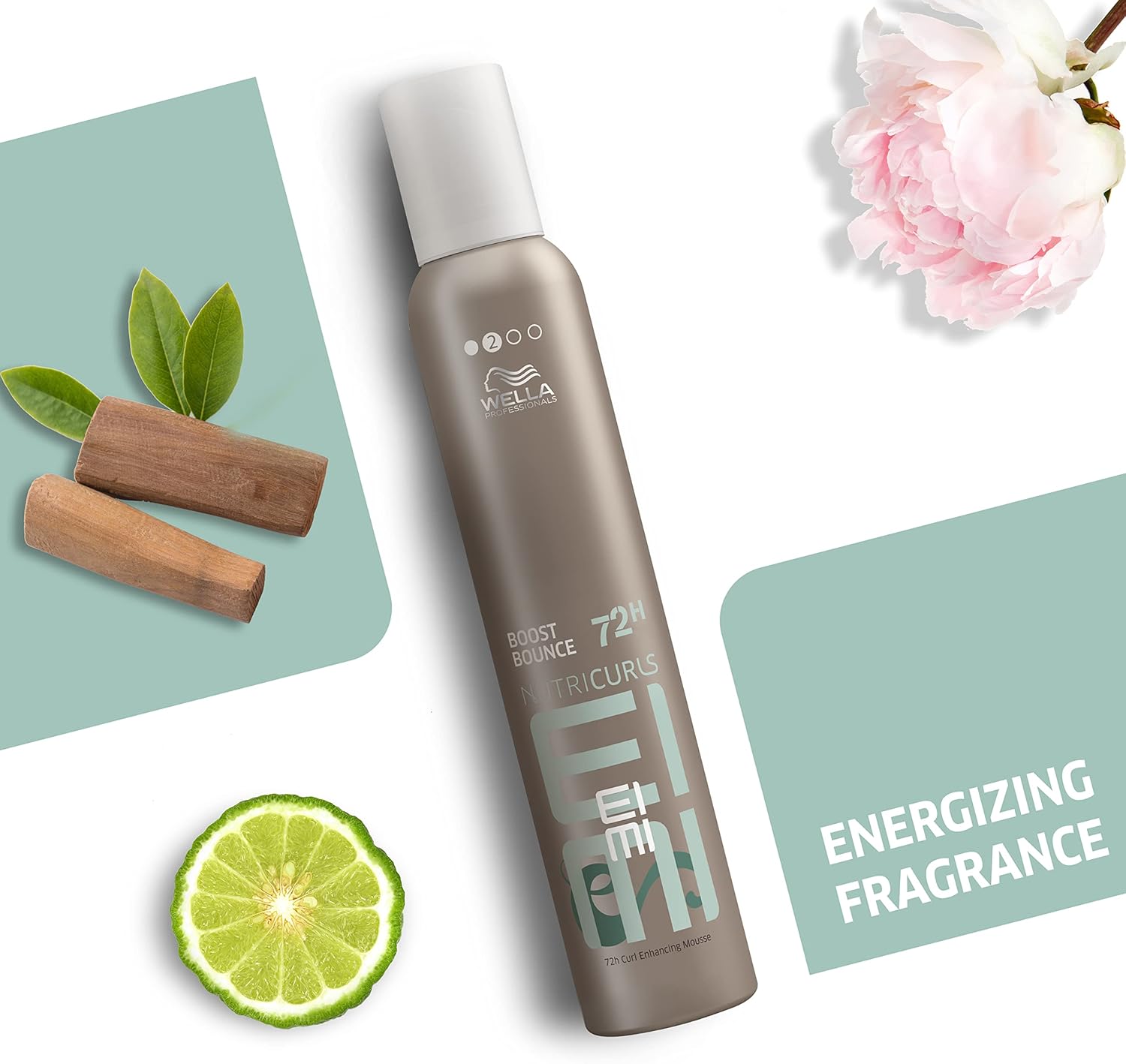 Wella EIMI Nutricurls Boost Bounce 72H Curl Enhancing Mousse 300ml