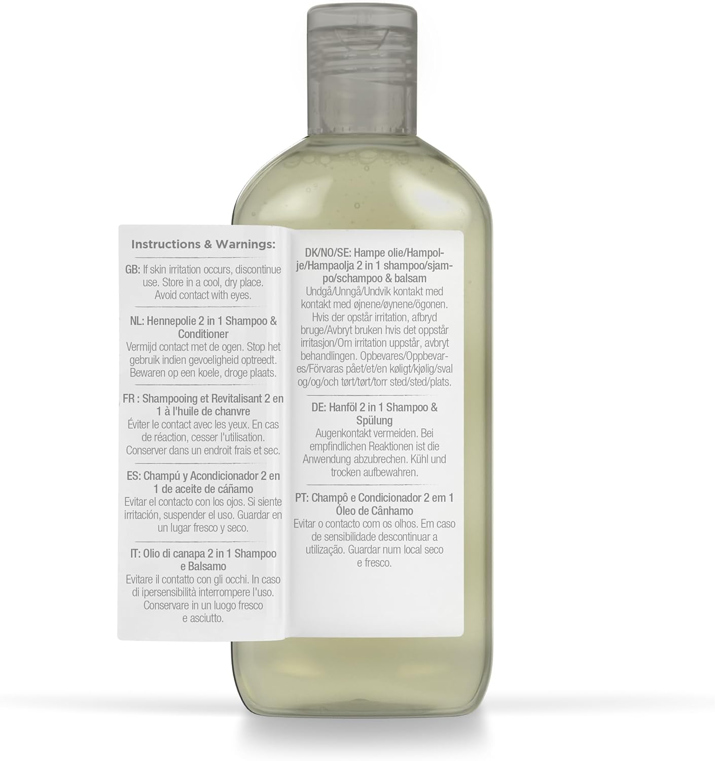 Dr Organic Bioactive Haircare Hemp Oil 2 In 1 Shampoo And Conditioner 265ml