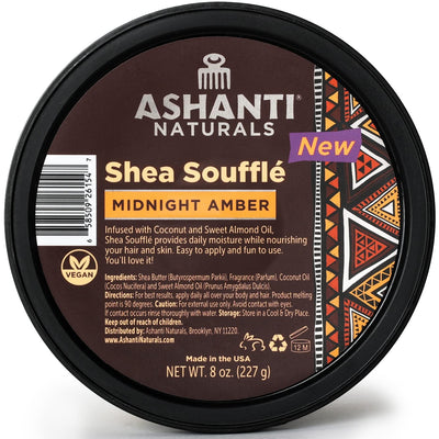 Ashanti Naturals Midnight Amber Shea Souffle 227g