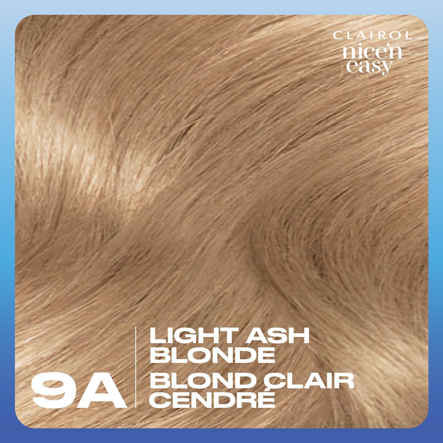 Clairol Nice N Easy Permanent Hair Color 9A Light Ash Blonde
