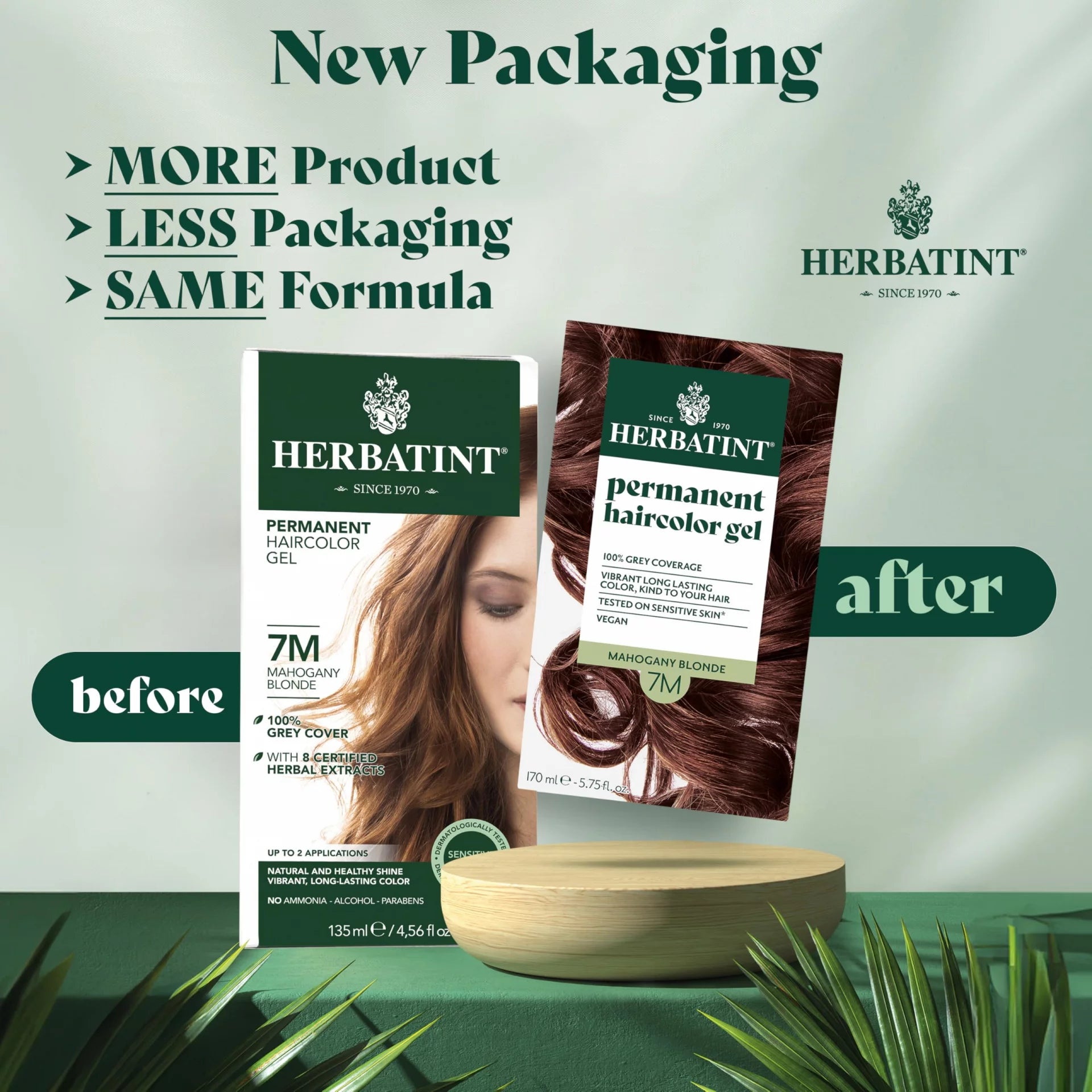 Herbatint Permanent Hair Color Gel 170ml / 150ml
