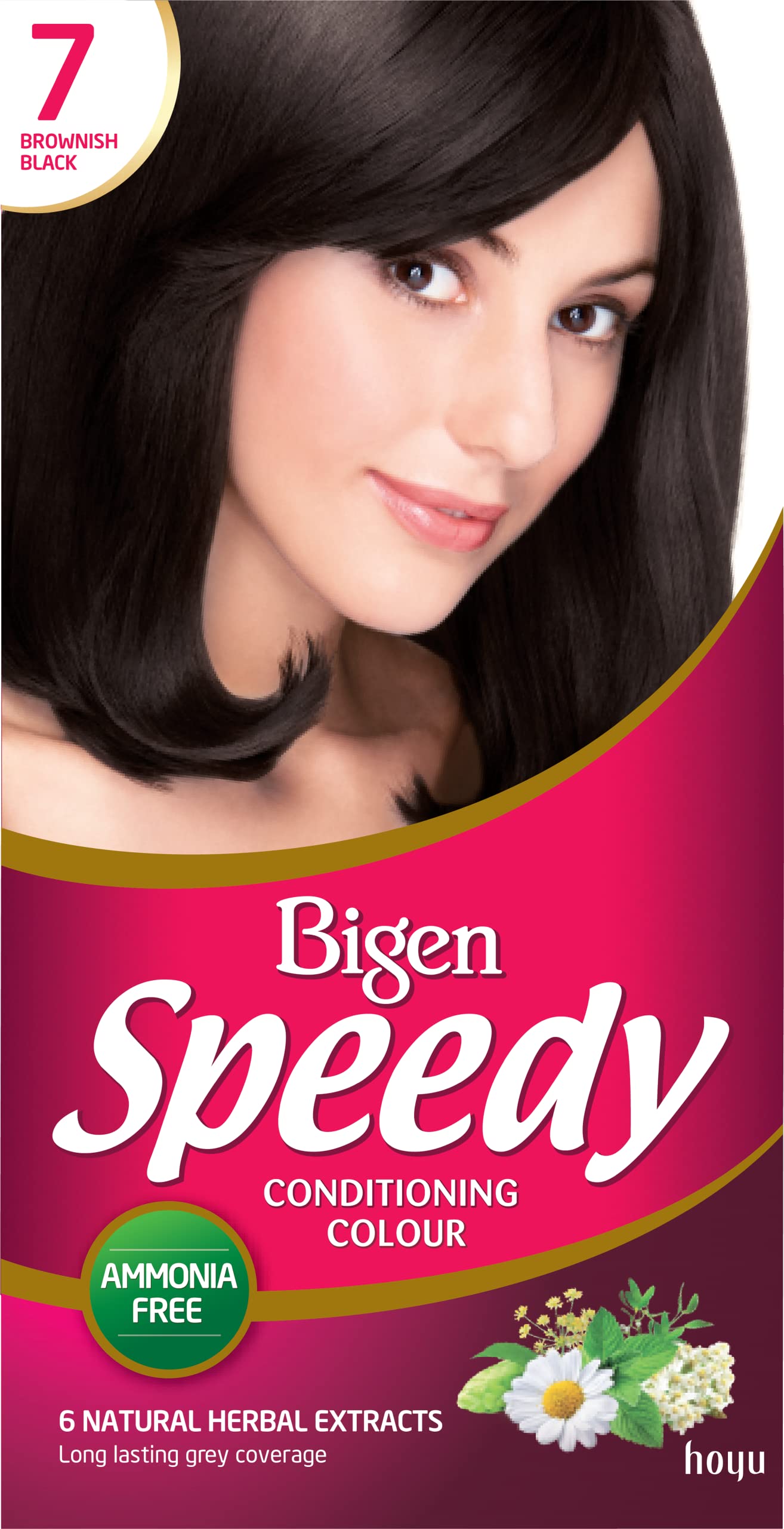 Bigen Women's Speedy Conditioning Hair Color NoAmmonia Natural Extract Full Range