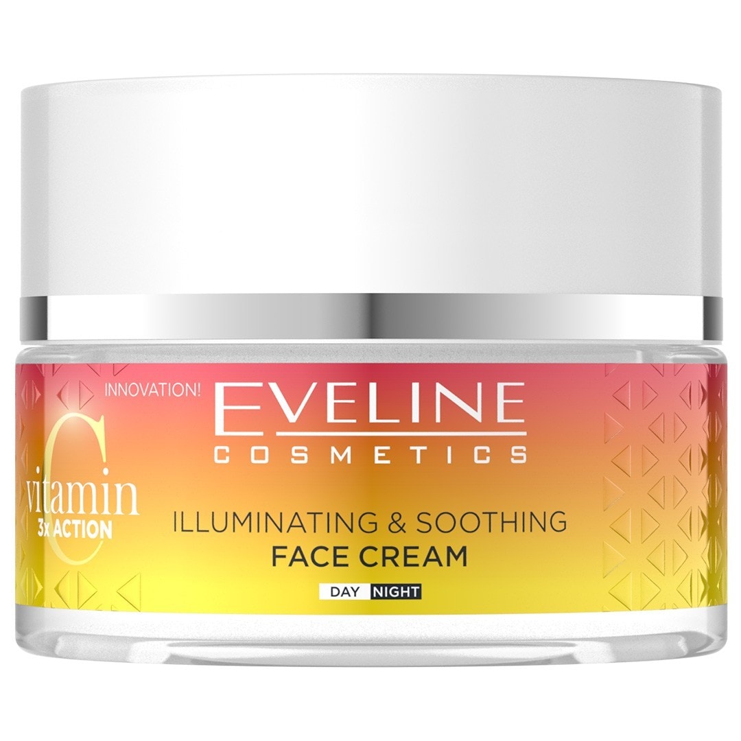 Eveline Vitamin C 3X Action Illuminating Soothing Face Cream 50ml