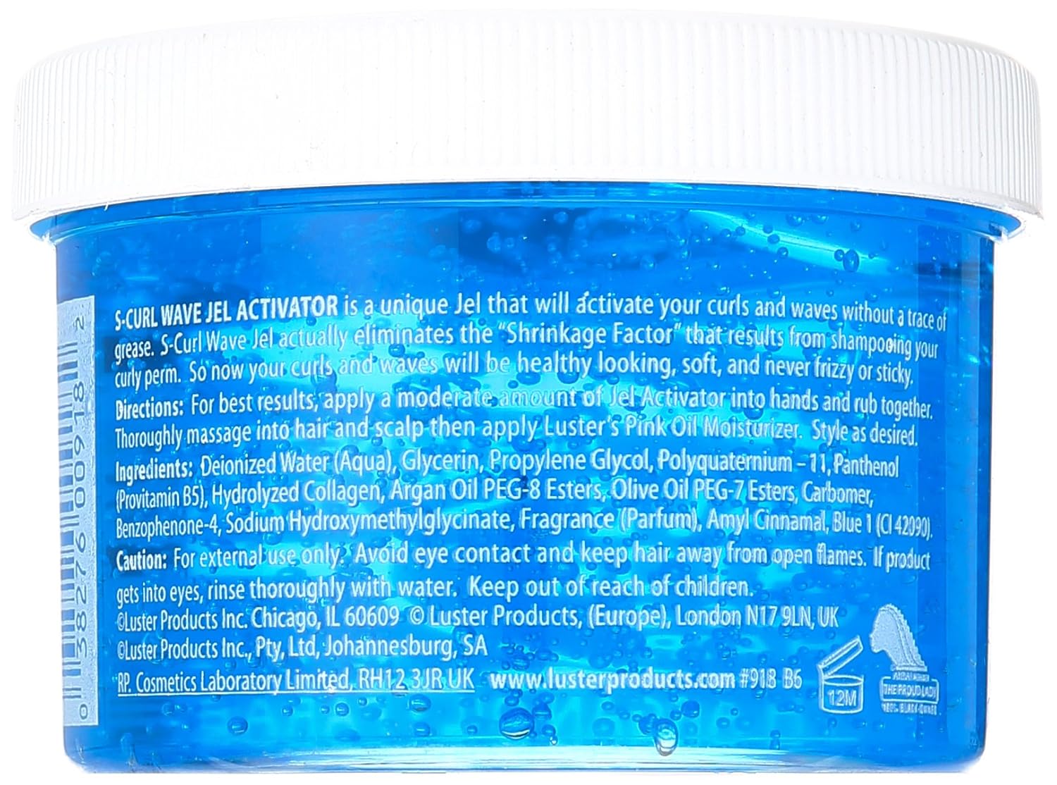 Lusters Products S Curl Lite Wave Jel Activator 170g / 290g