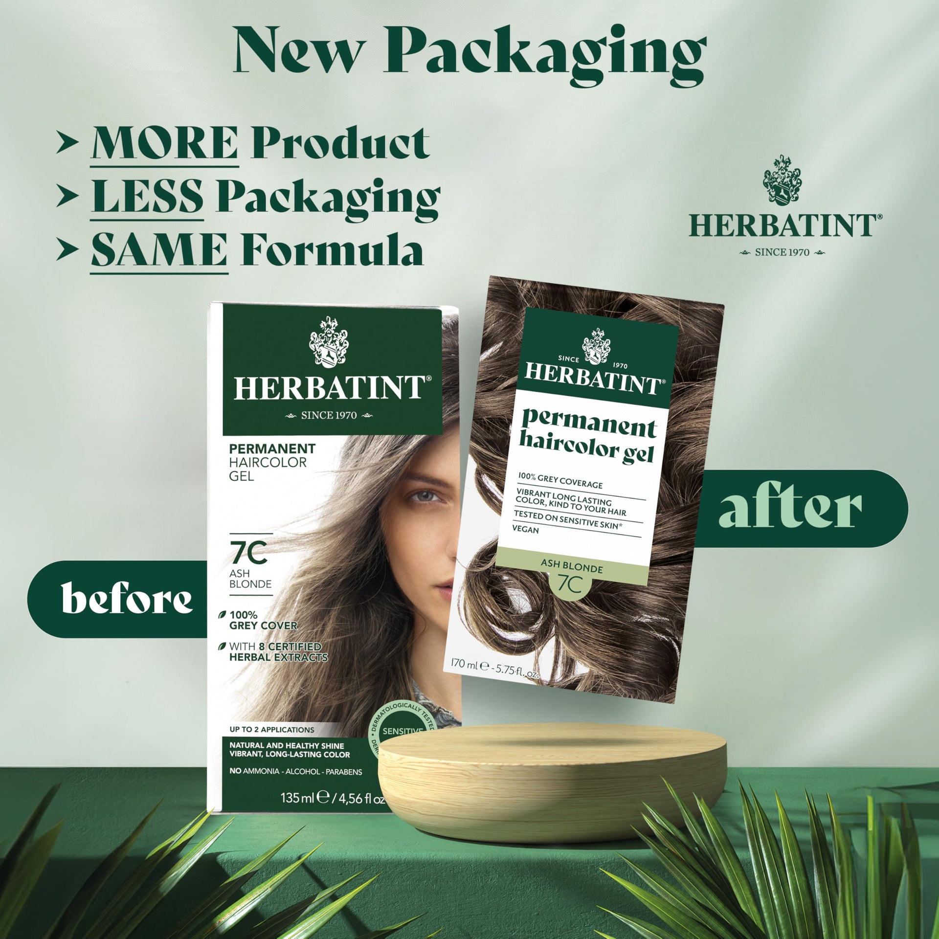 Herbatint Permanent Hair Color Gel 170ml / 150ml