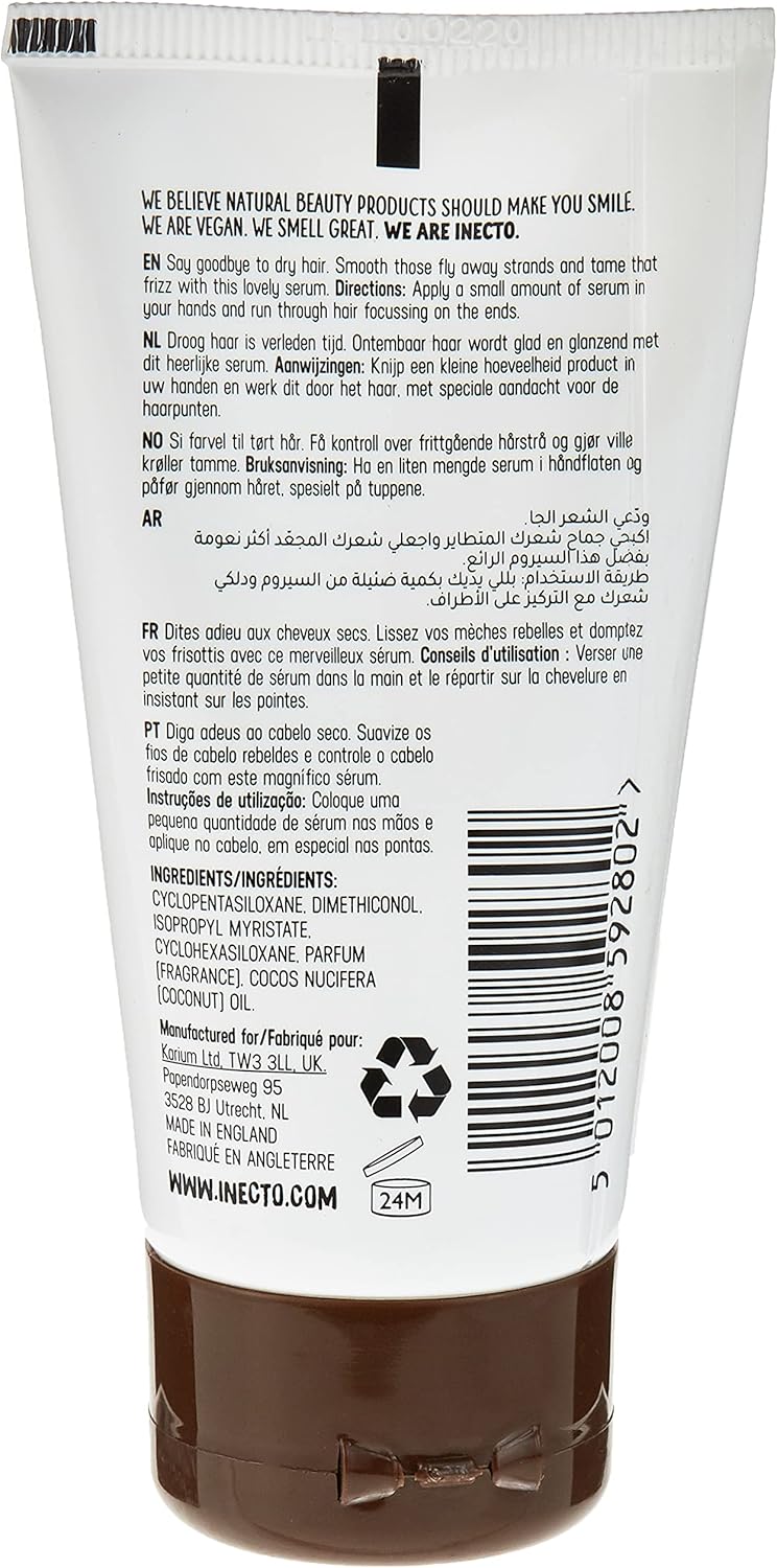 Inecto Naturals Smooth Me Coconut Hair Serum 50ml