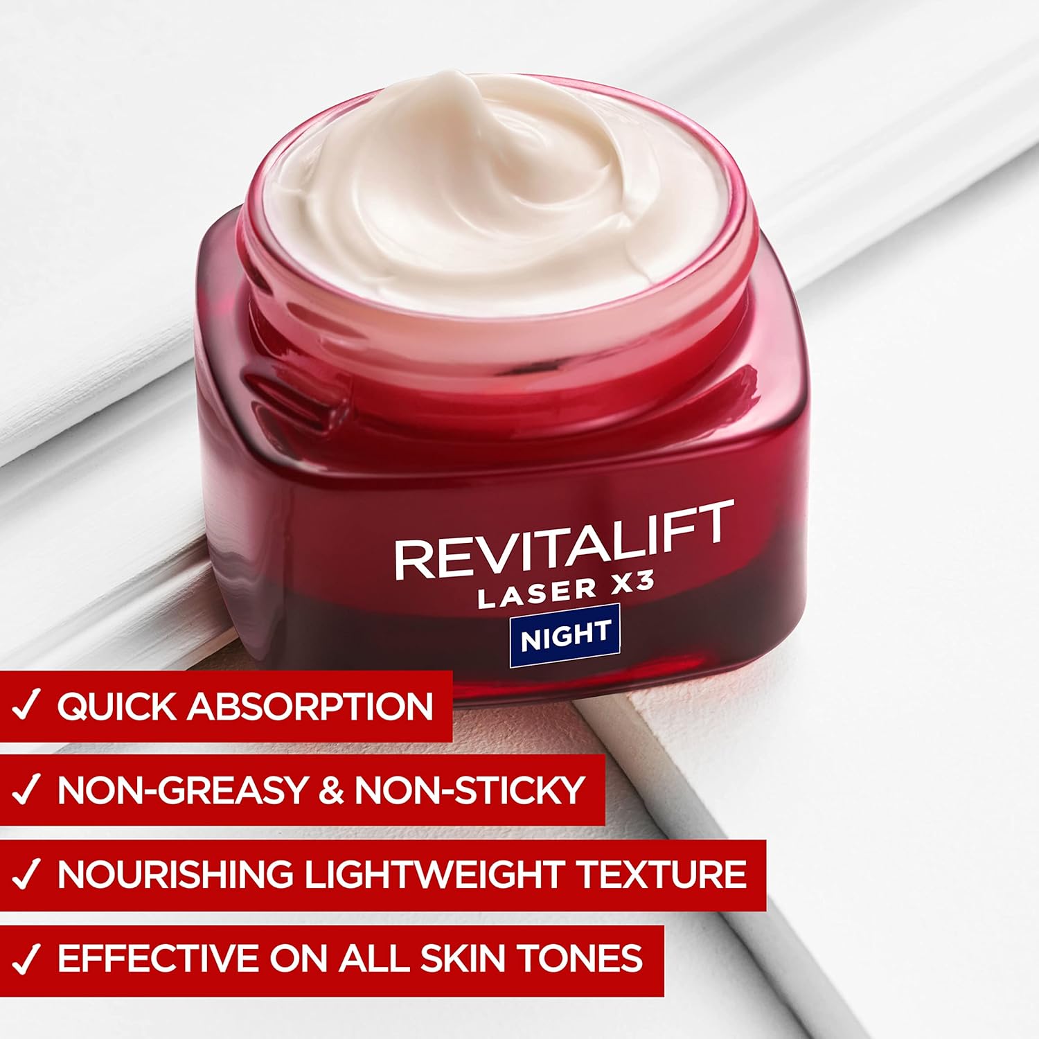 Loreal Paris Loreal Revitalift Laser X3 Action Anti Aging Night Cream 50ml