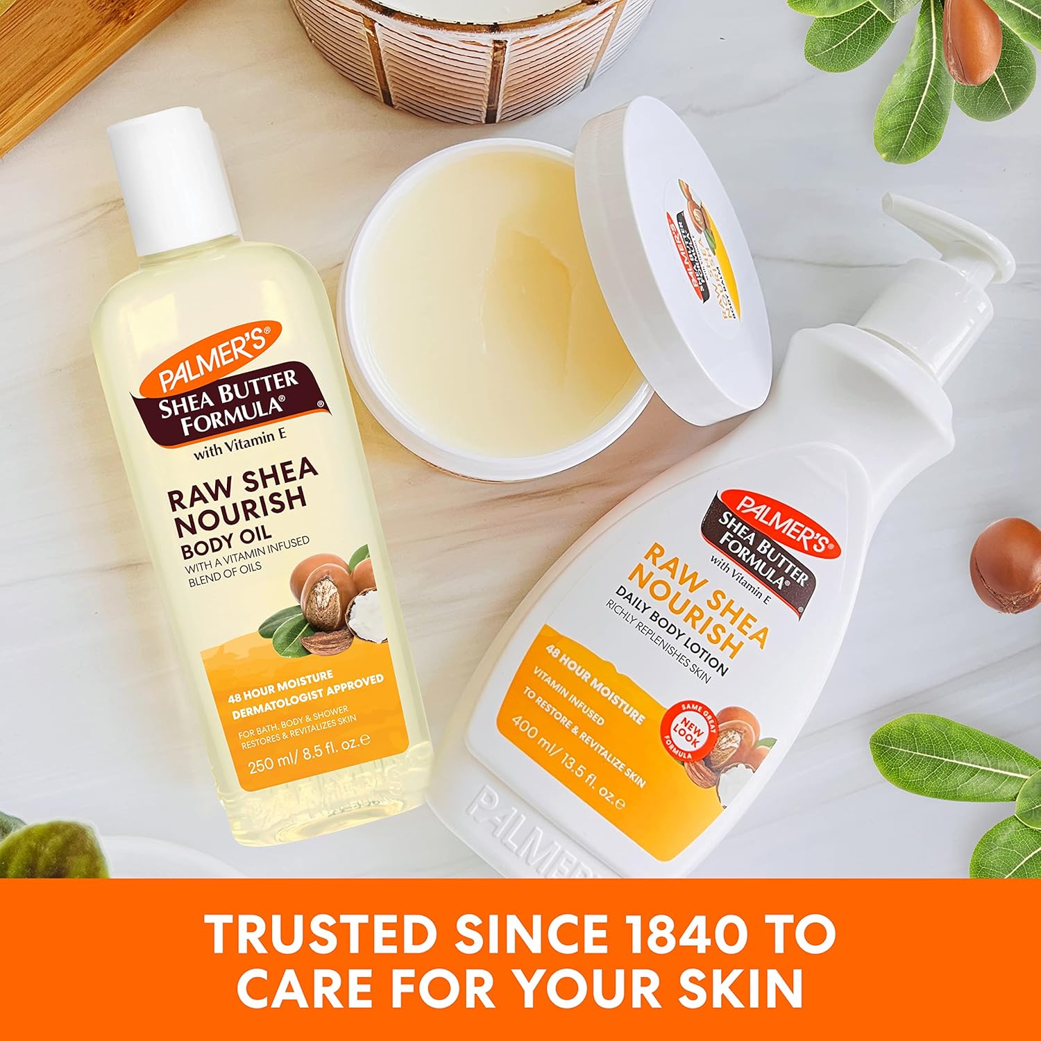 Palmers Raw Shea Nourish Body Oil 250ml