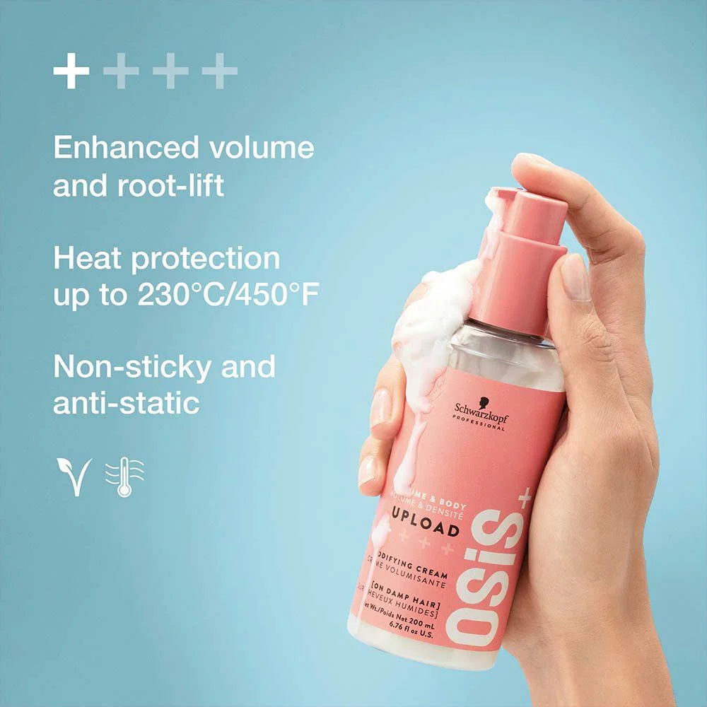 Schwarzkopf Osis Plus Volume And Body Upload Bodifying Cream 200ml