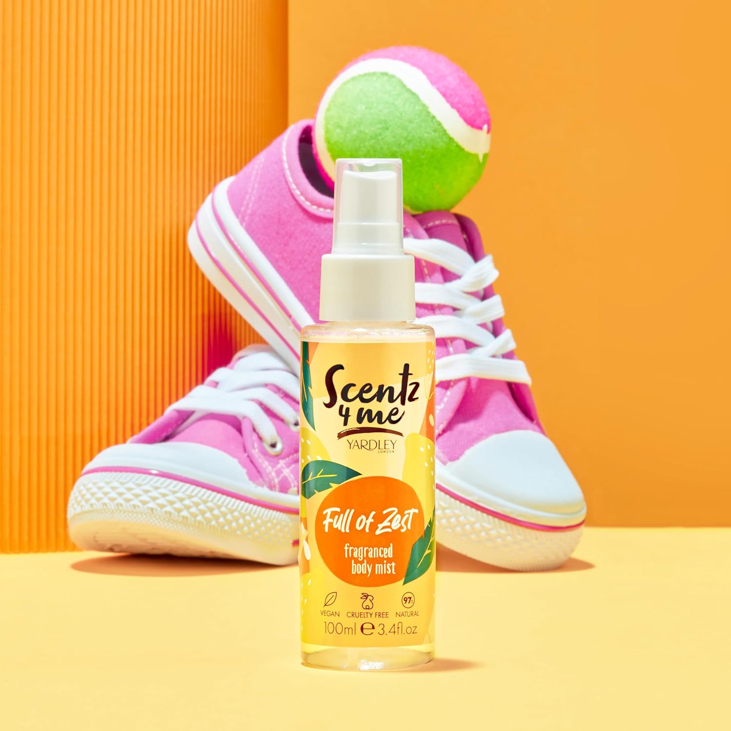 Yardley Scent 4 Me Full Of Zest Fragranced Body Mist 100ml