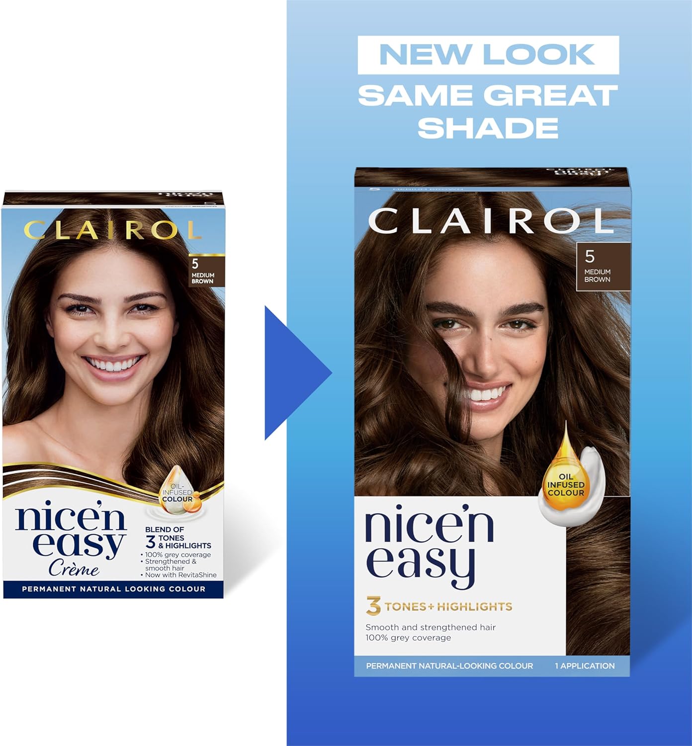 Clairol Nice N Easy Permanent Hair Color 5A Medium Ash Brown