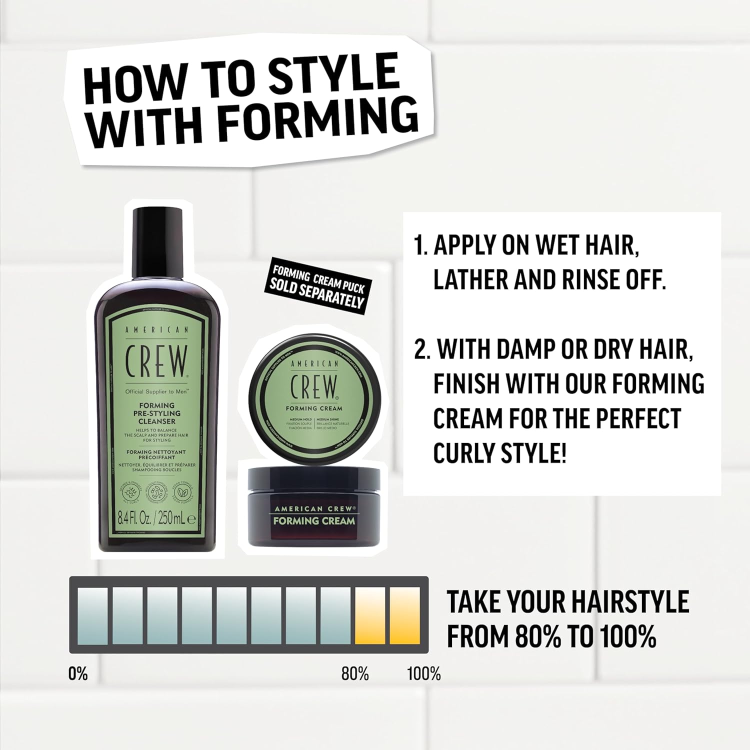 American Crew Forming Pre Styling Cleanser 250ml