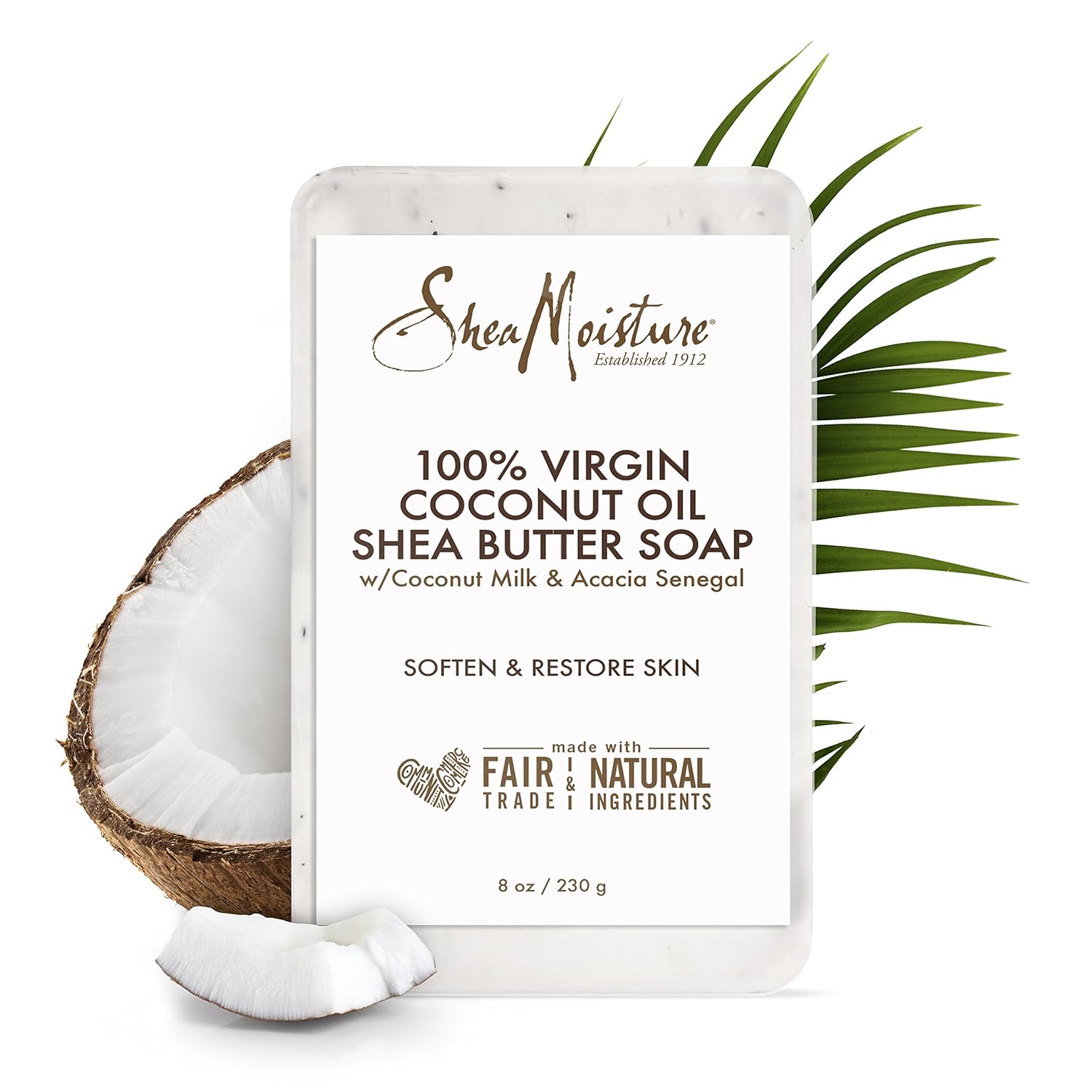 Shea Moisture Virgin Coconut Oil Shea Butter Soap 227g