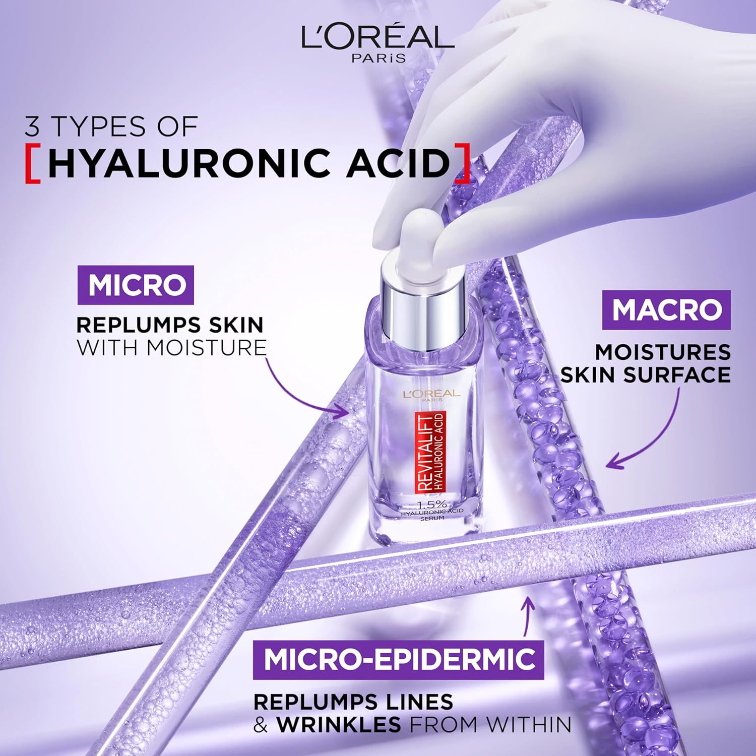 Loreal Paris Loreal Revitalift Filler Hyaluronic Acid Dropper Serum 30ml