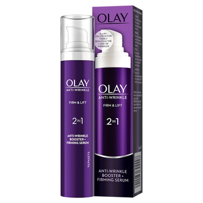 Olay Anti Wrinkle Firm And Lift 2In1 Booster Firming Serum 50ml