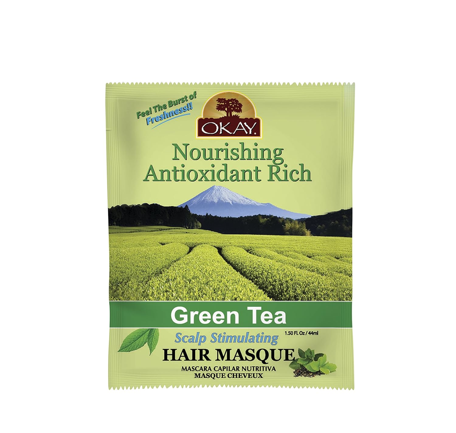 Nourishing Antioxidant Rich Green Tea Scalp Stimulating Hair Masque 44ml