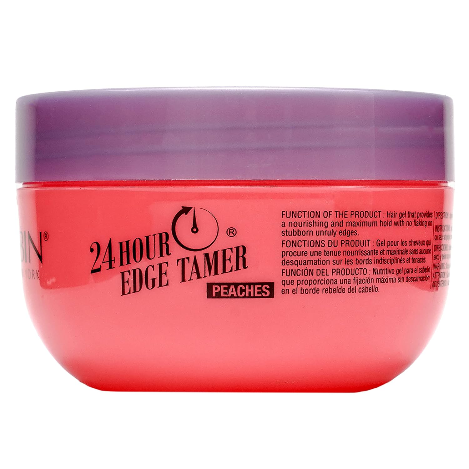 EBIN NewYork 24 Hour Peaches Extreme Firm Hold Edge Tamer 15ml, 80ml / 250ml