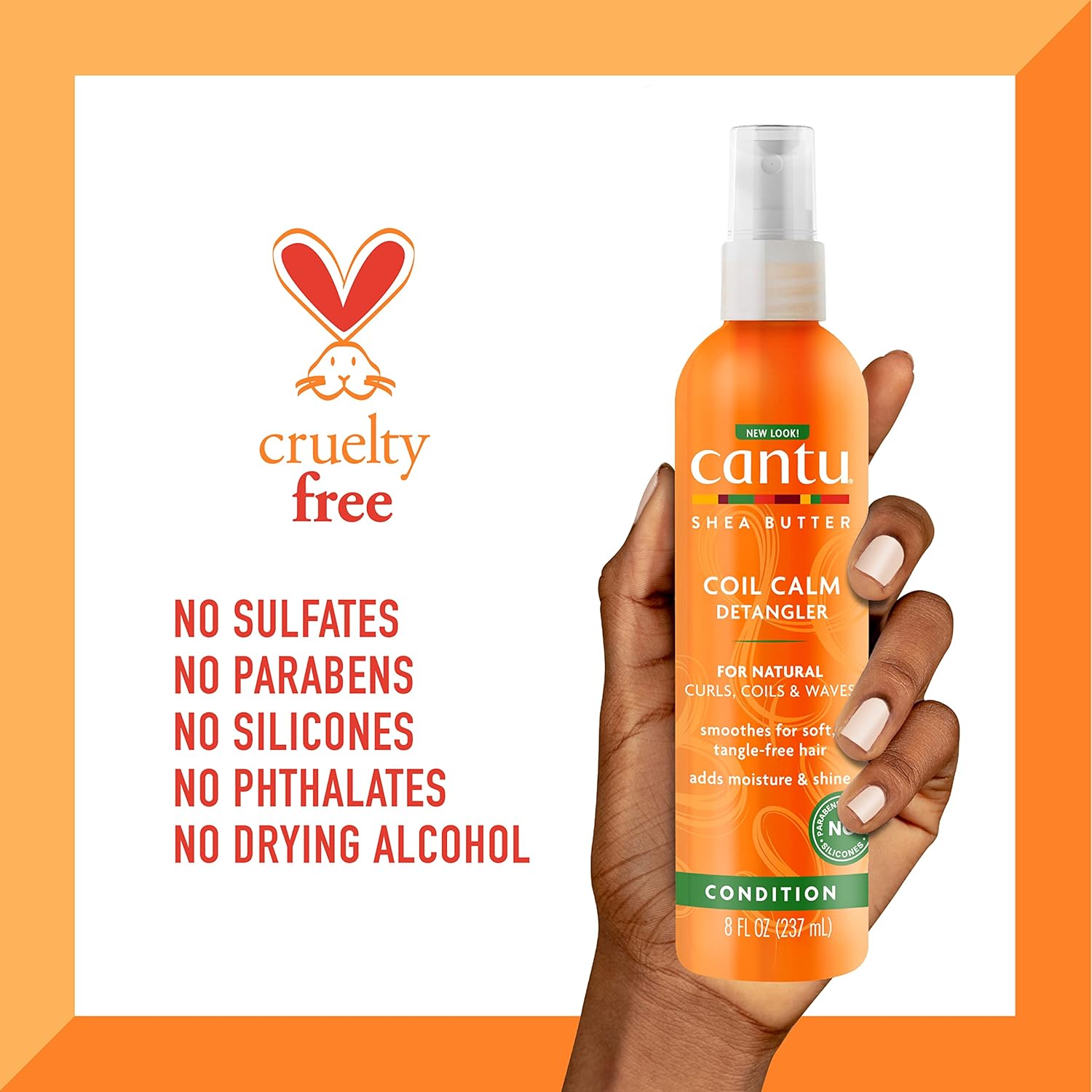 Cantu Shea Butter Coil Calm Detangler Spray 237ml - Afro Hair Boutique