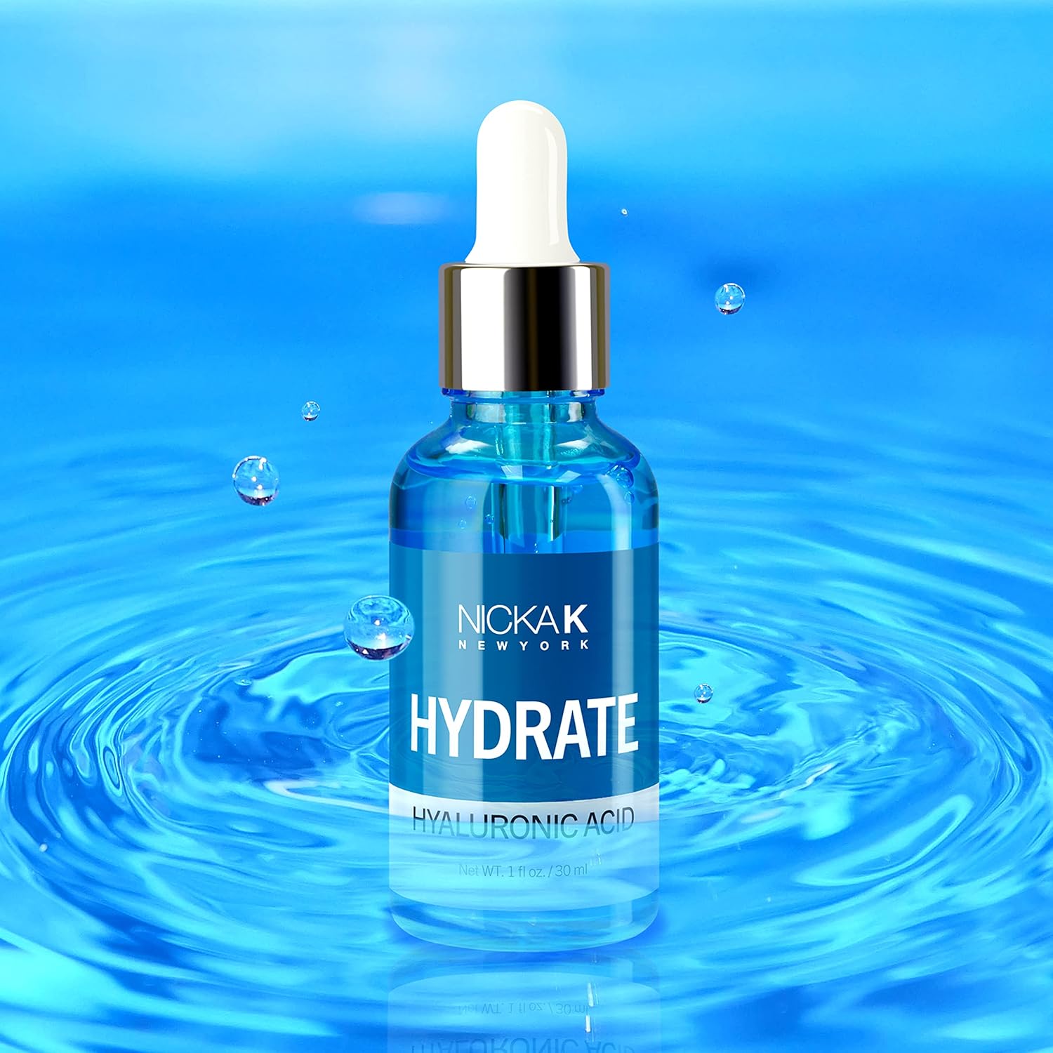 NICKA K NEWYORK Nicka K Hydrate Hyaluronic Acid Ampoule Serum 30ml