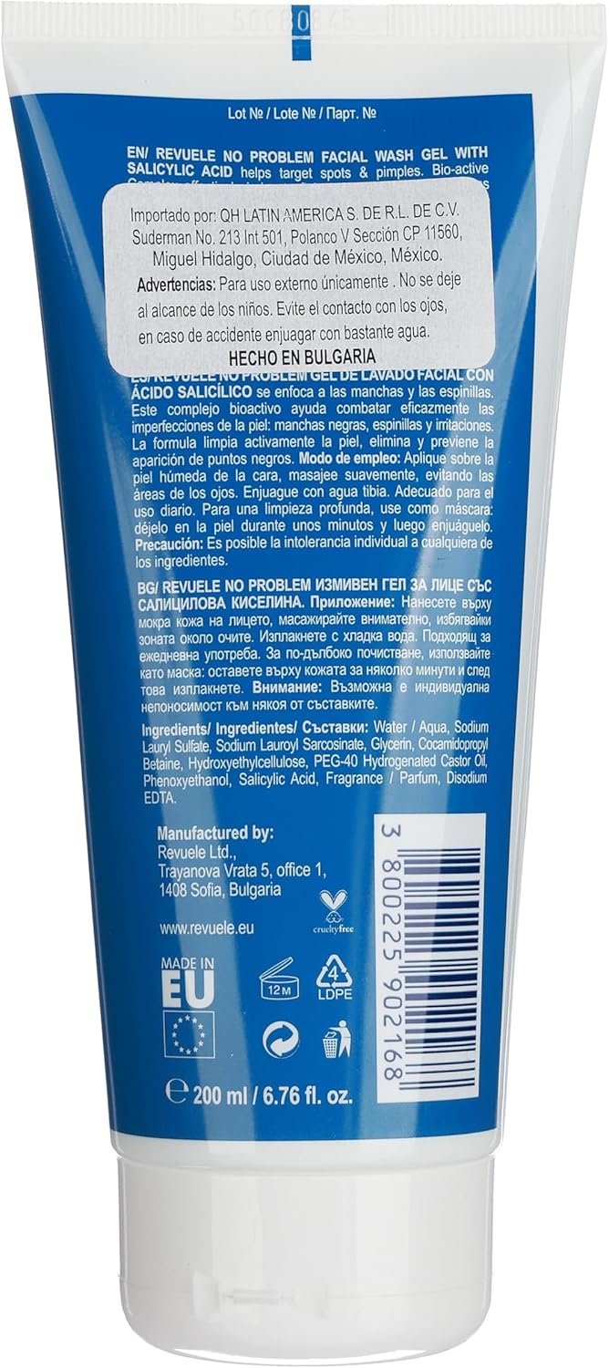 Revuele No Problem 3 In1 Facial Wash Gel 200ml