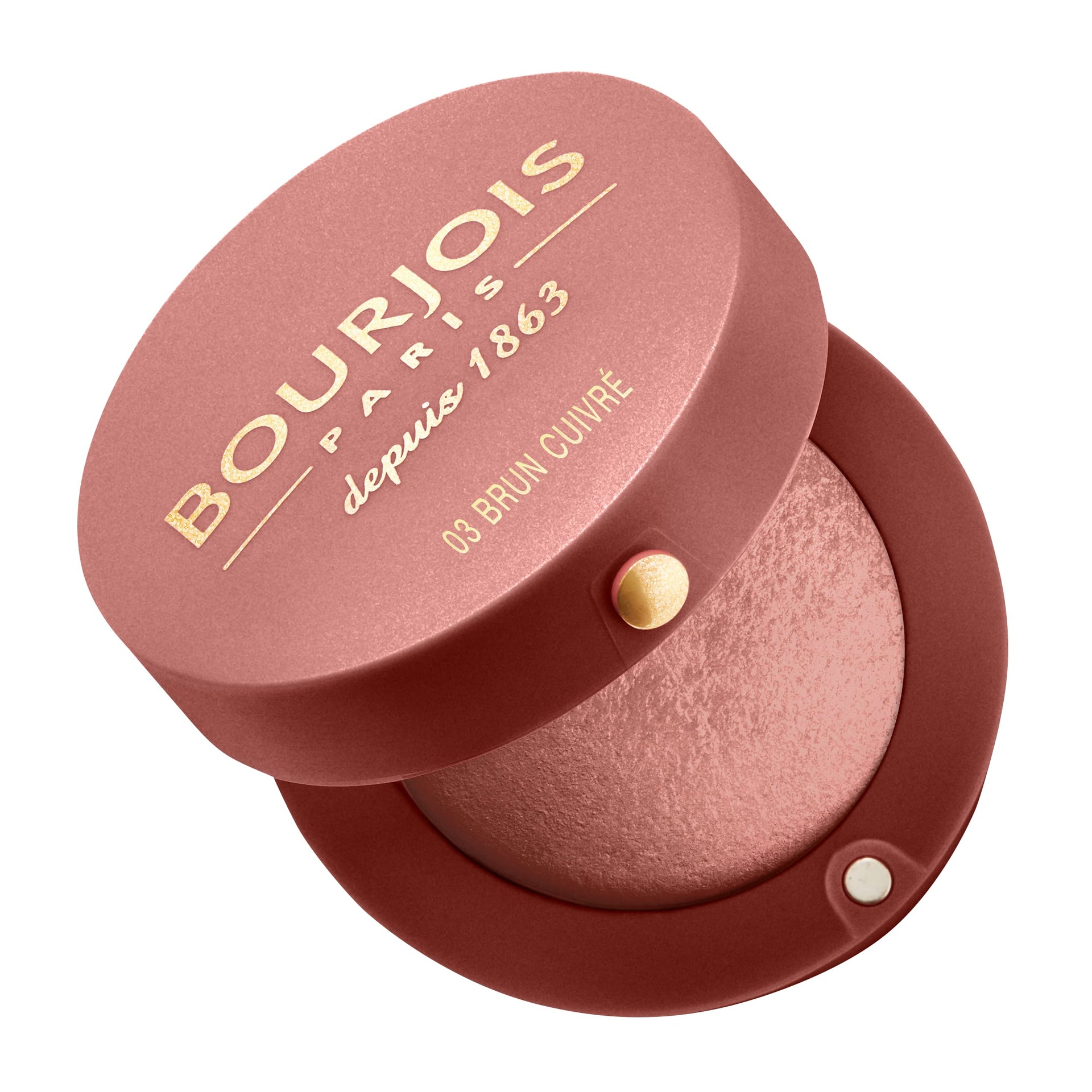 Bourjois Little Round Pot Blusher 3 Brun Cuivre 2.5g