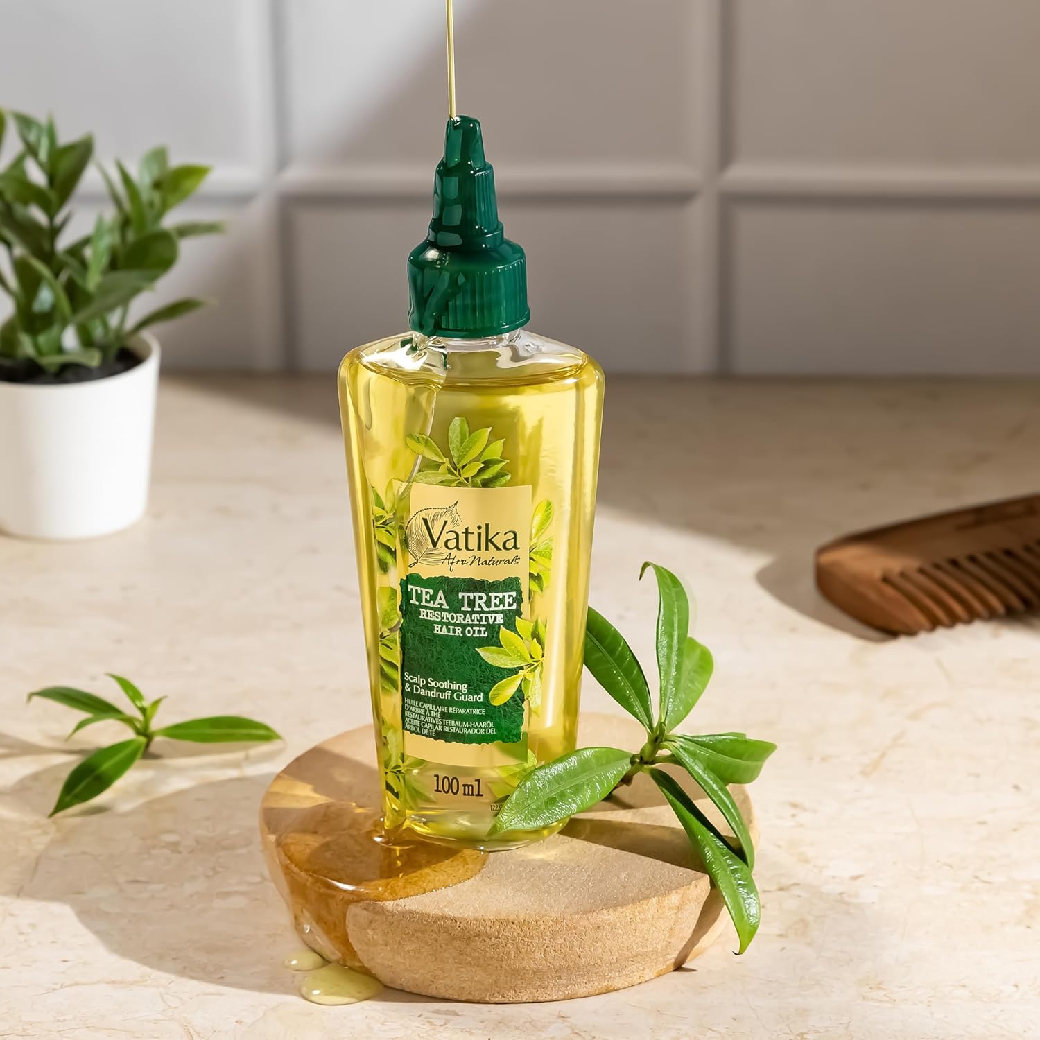 Dabur Vatika Afro Naturals Tea Tree Restorative Hair Oil 100ml