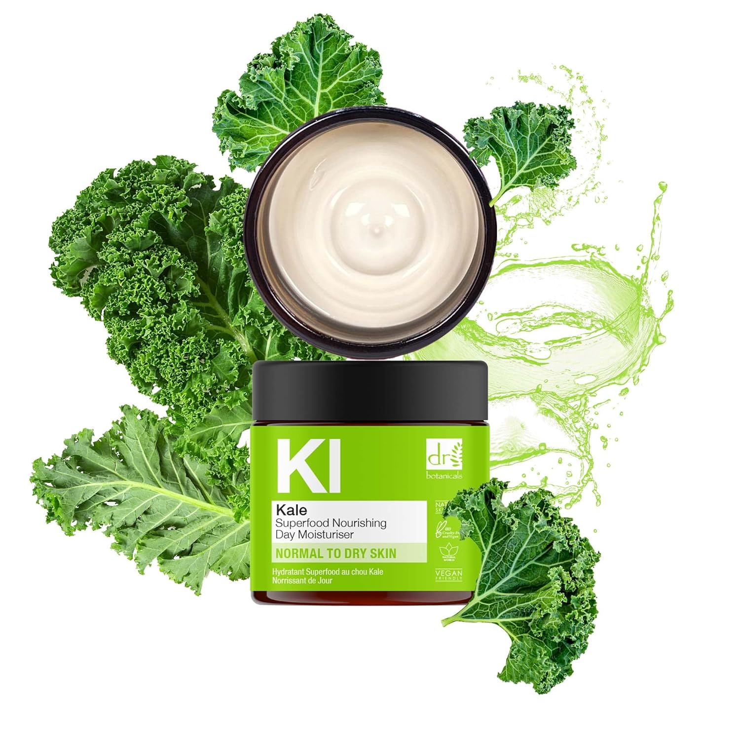Dr Botanicals KI Kale Superfood Nourishing Day Moisturiser 60ml