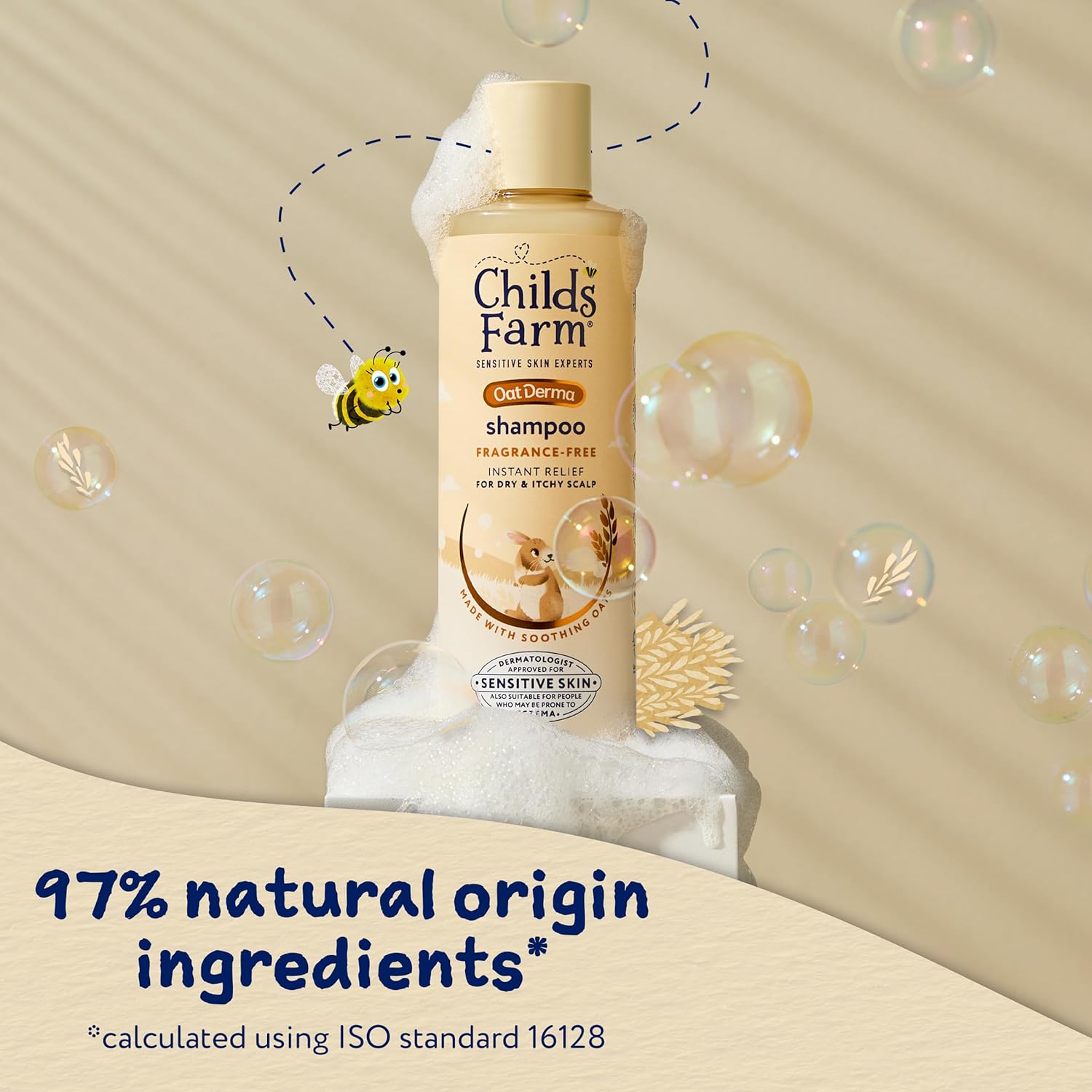 Childs Farm Oat Derma Hair Shampoo 250ml