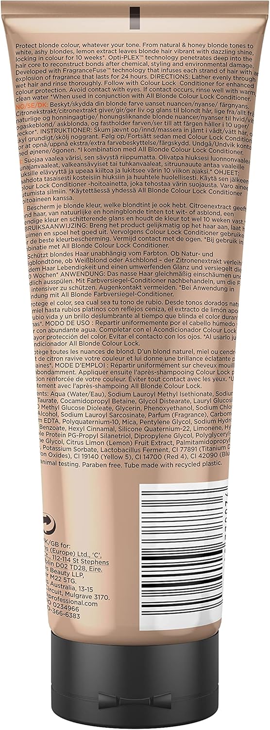 Fudge All Blonde Colour Lock Shampoo 250ml