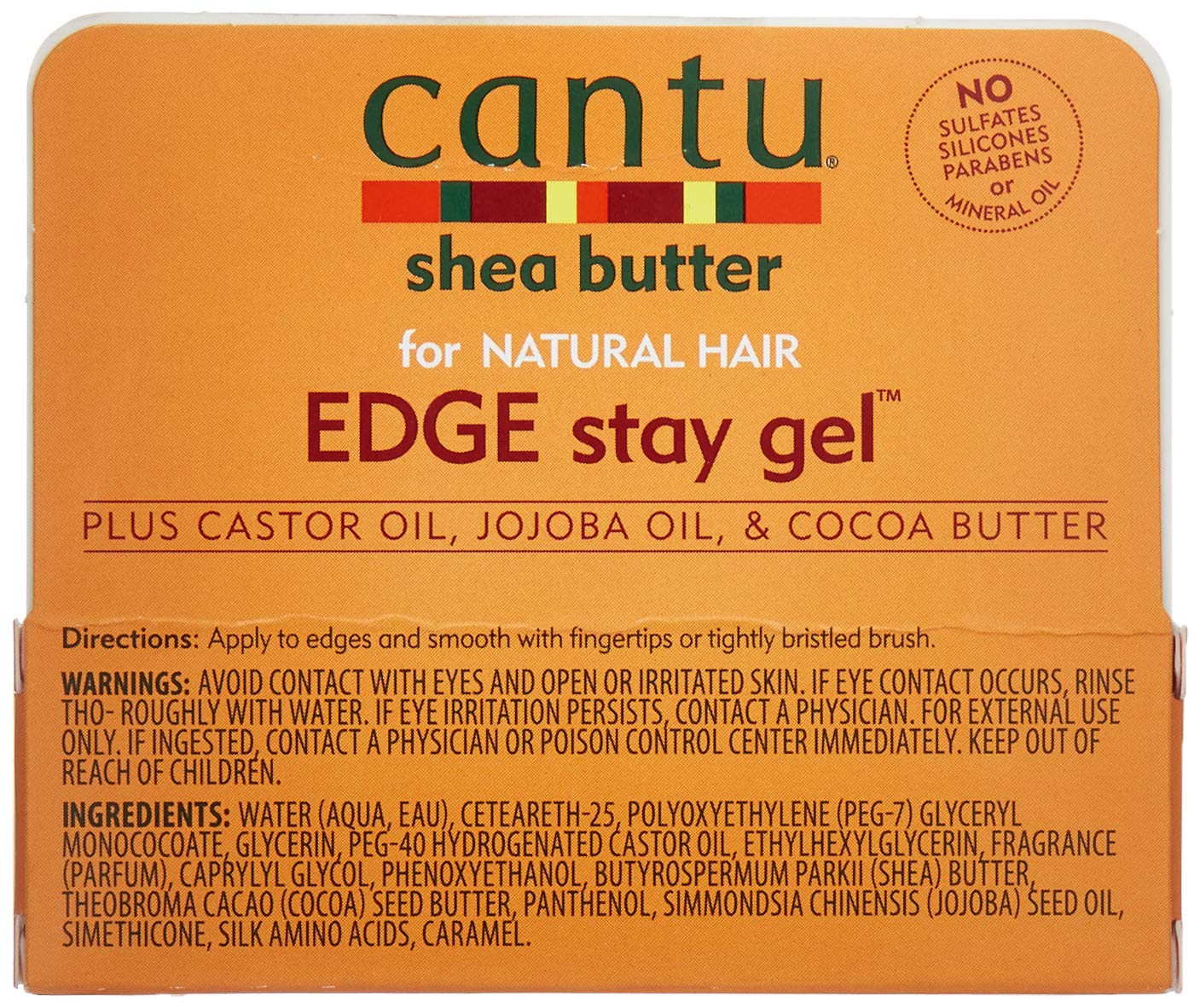 Cantu Extra Hold Edge Stay Gel 14g / 127g - Afro Hair Boutique