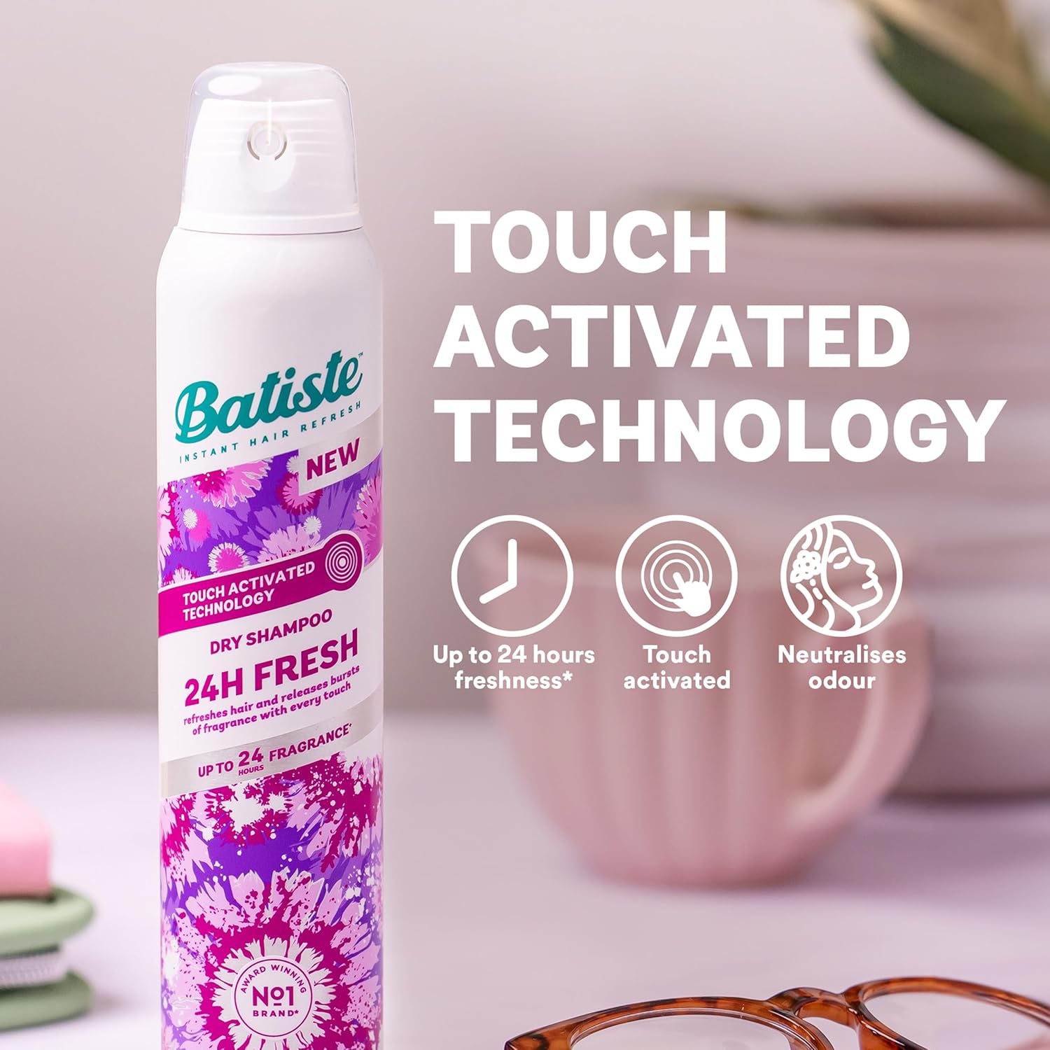 Batiste 24H Fresh Dry Shampoo 200ml