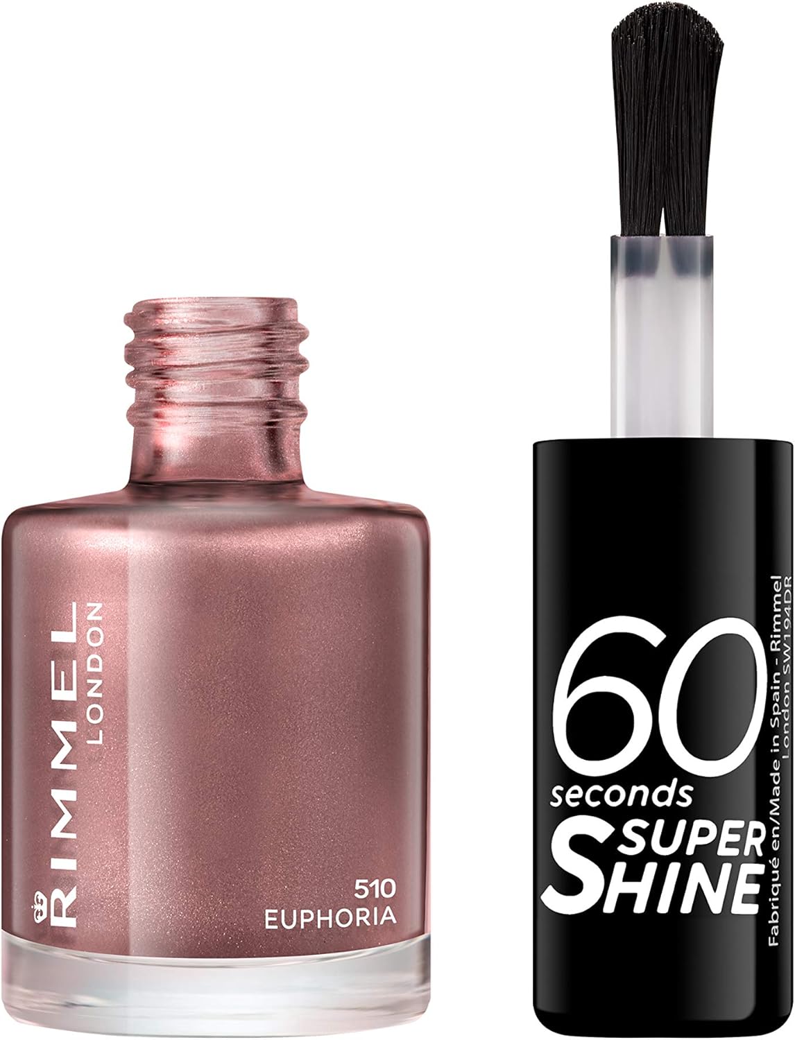 Rimmel 60 Seconds Super Shine Nail Polish 510 Euphoria 8ml