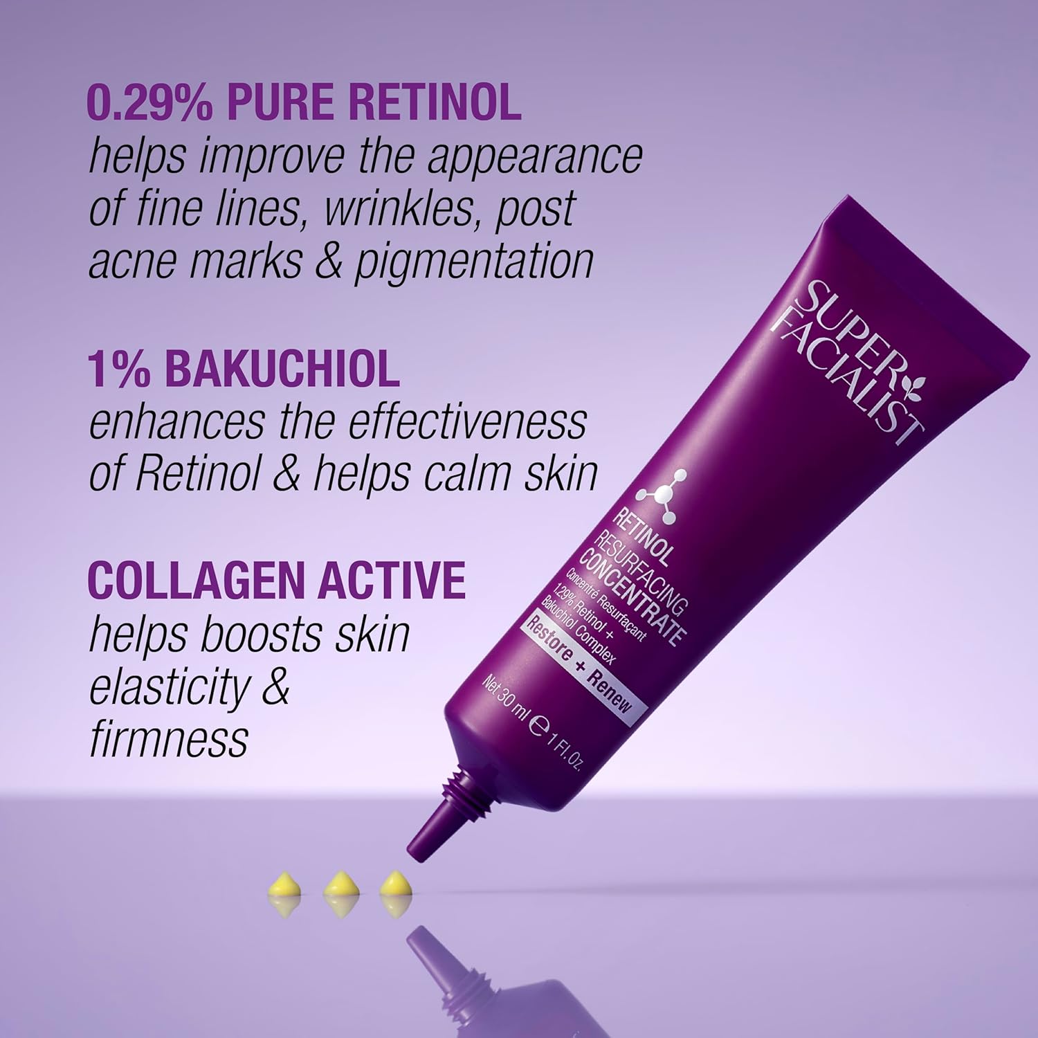 Super Facialist Retinol Resurfacing Concentrate Serum 30ml
