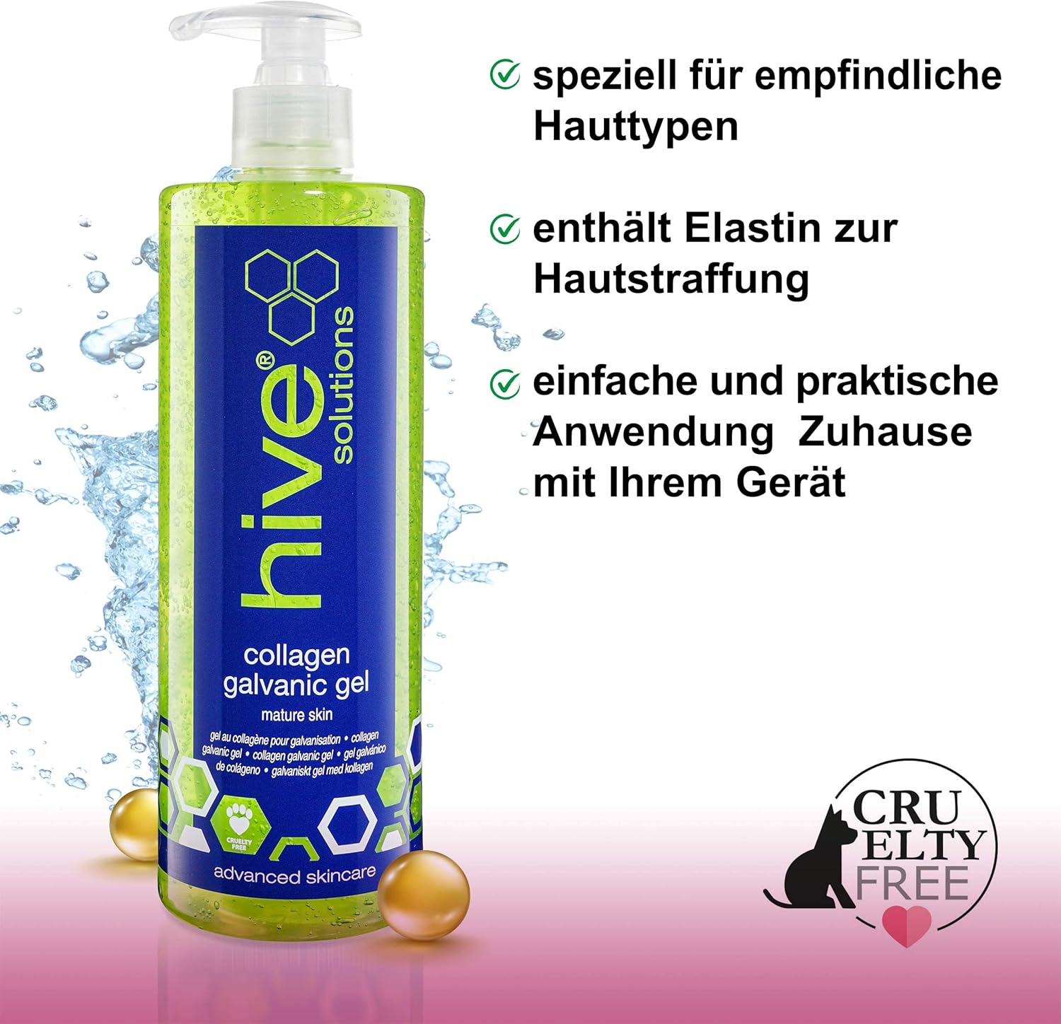 Hive Solutions Collagen Galvanic Gel 500ml