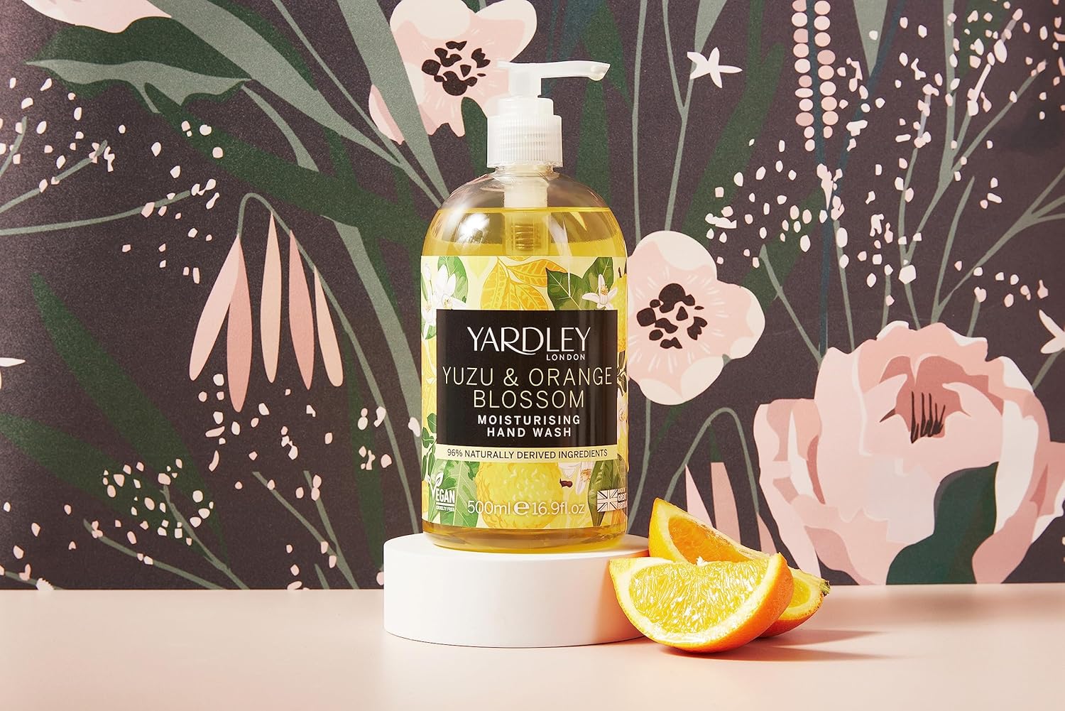 Yardley Yuzu And Orange Blossom Moisturising Hand Wash 500ml