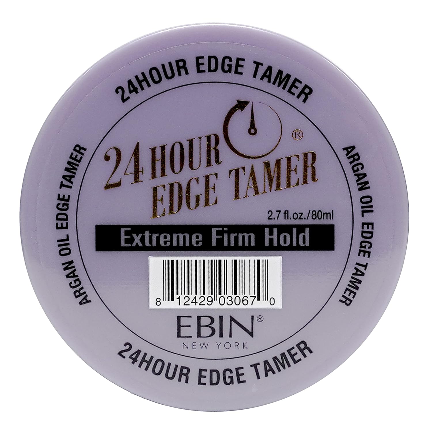EBIN 24 Hour Argan Oil Extreme Firm Hold Edge Tamer 80ml , 120ml / 250ml