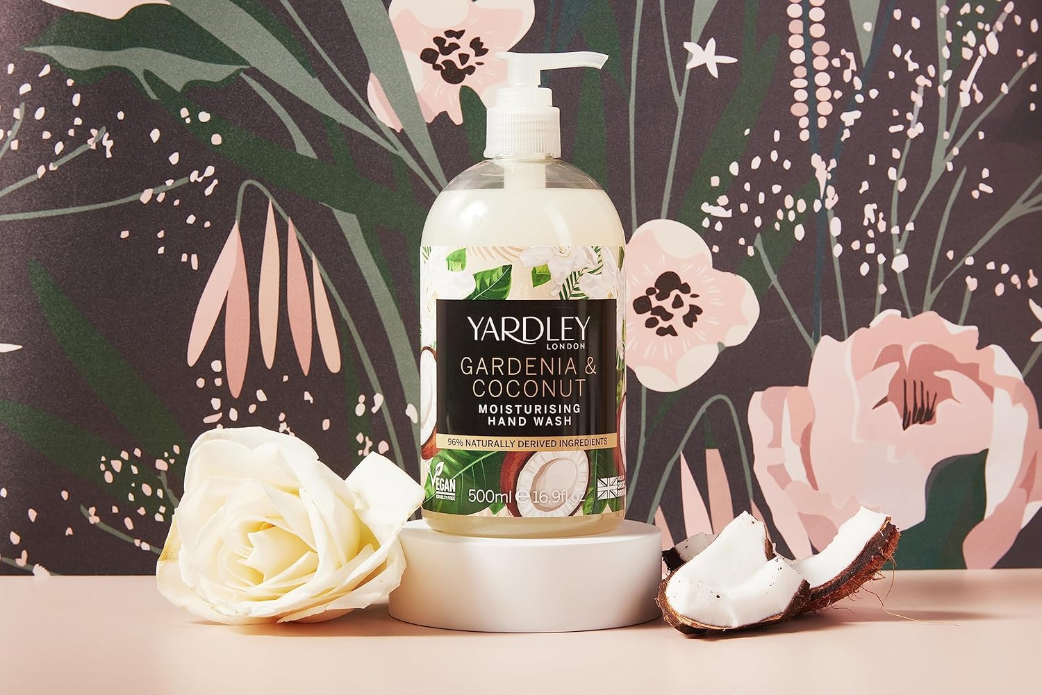 Yardley Gardenia And Coconut Moisturising Hand Wash 500ml