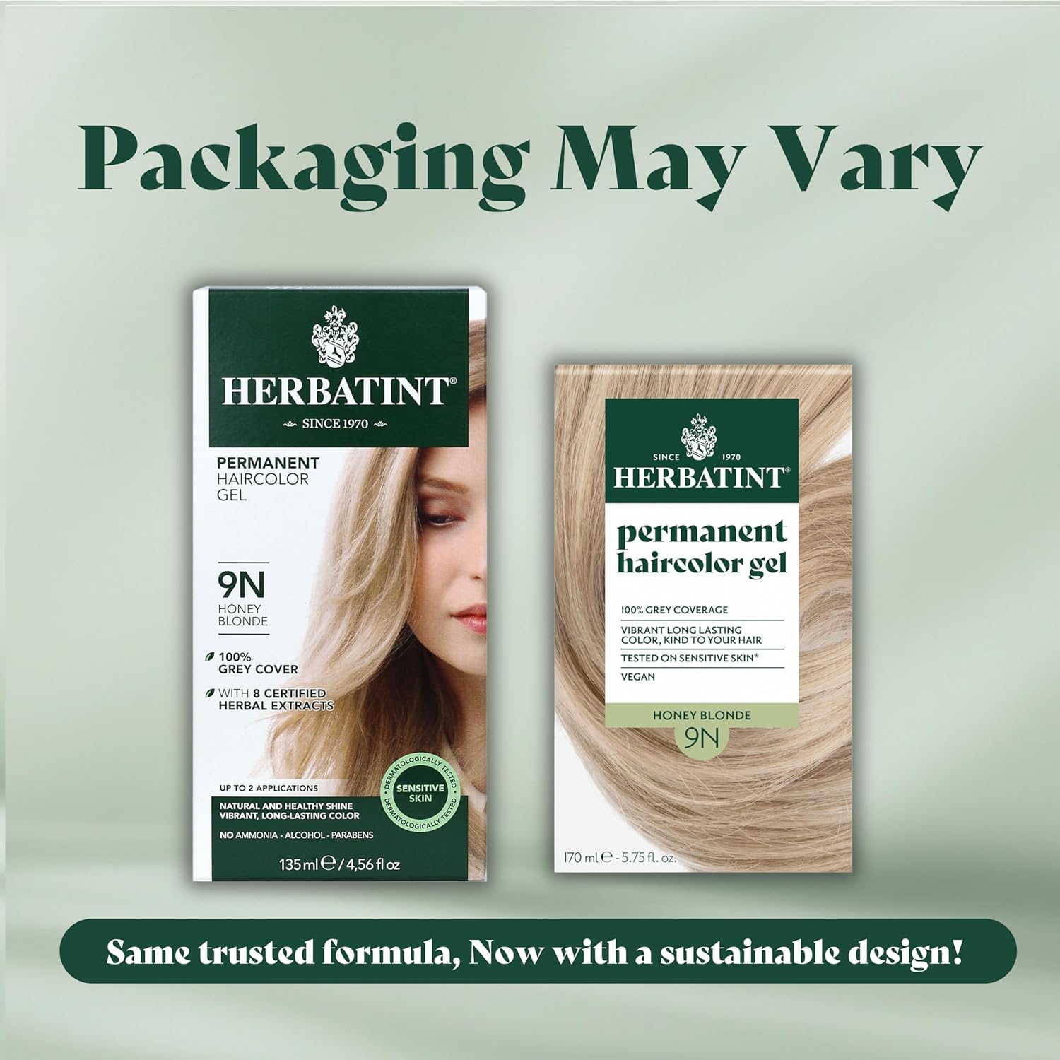 Herbatint Permanent Hair Color Gel 170ml / 150ml