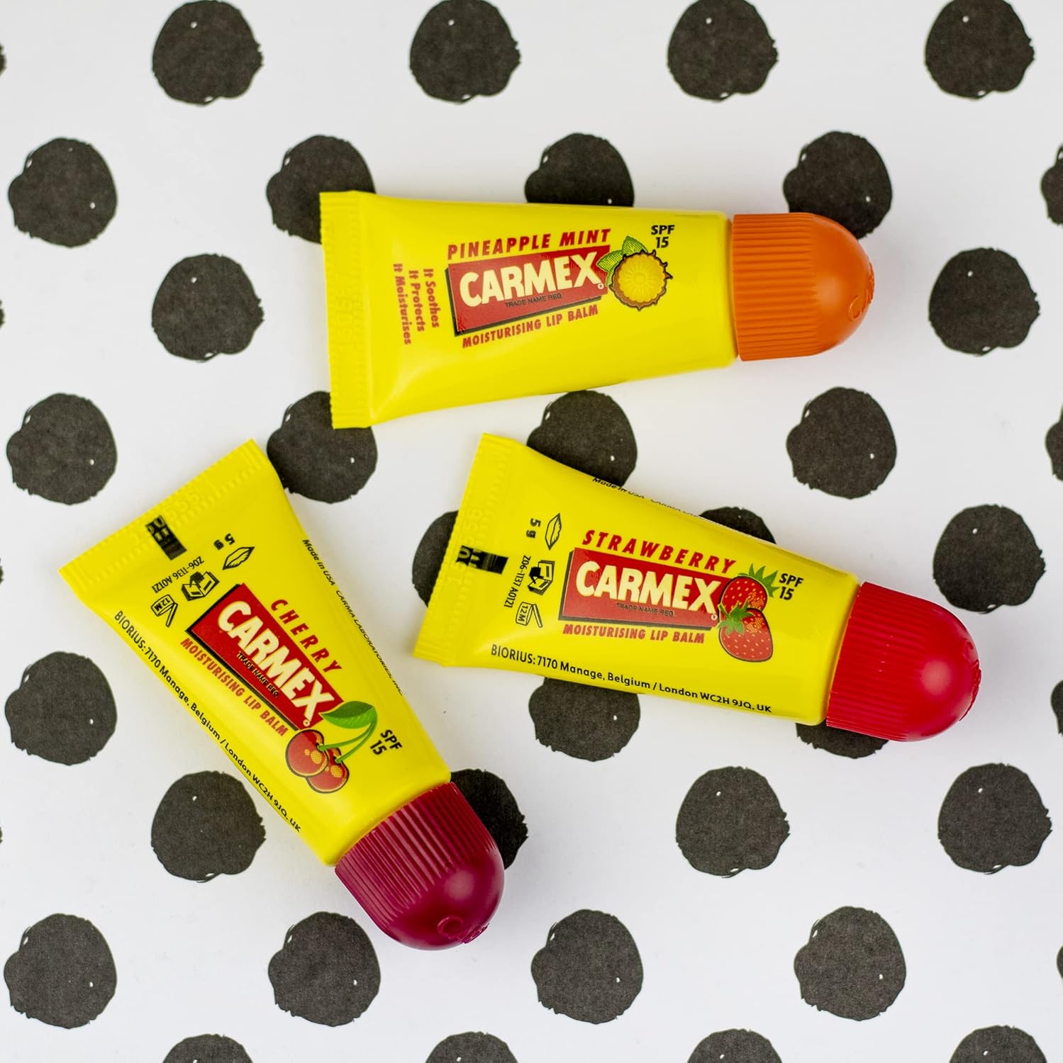 Carma Laboratories Carmex Minis Lip Balm Trio Pack