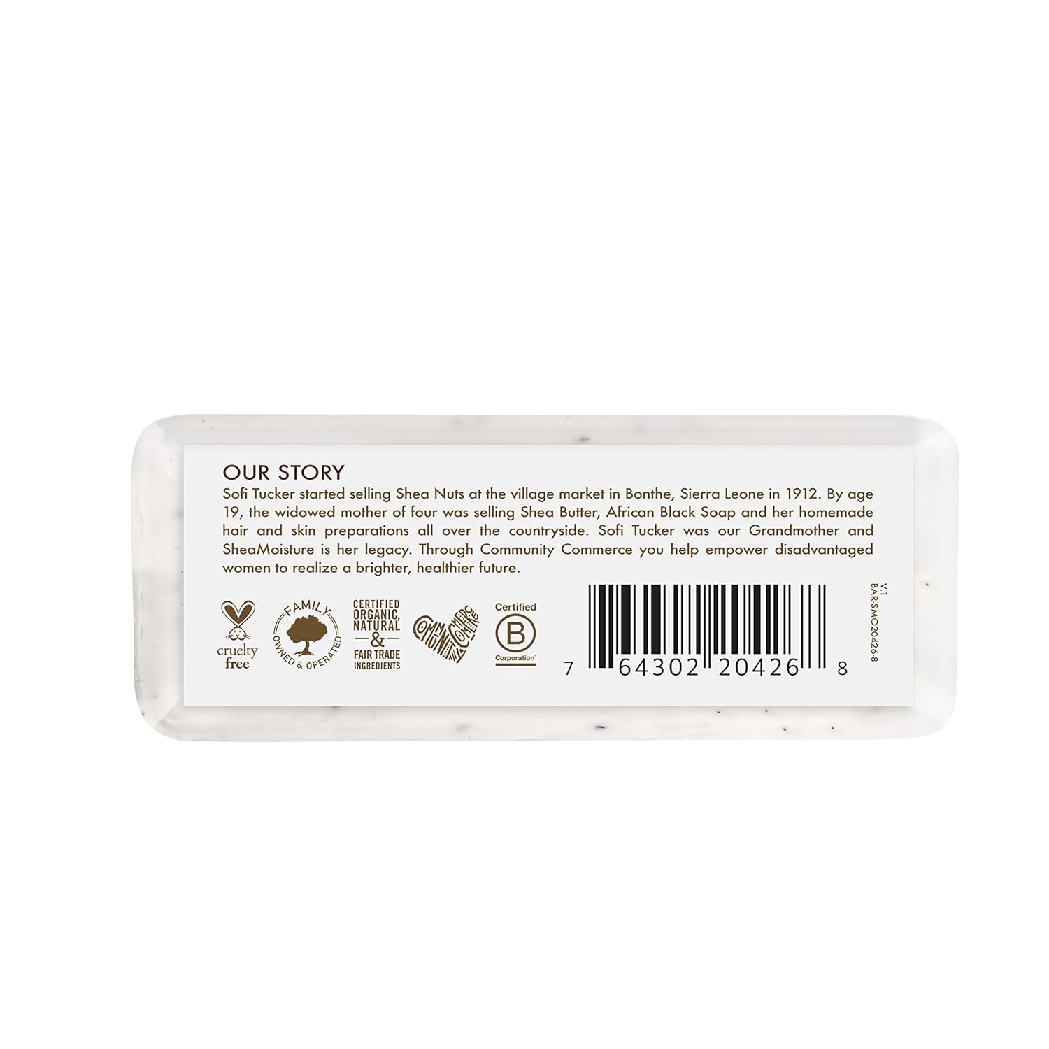 Shea Moisture Virgin Coconut Oil Shea Butter Soap 227g