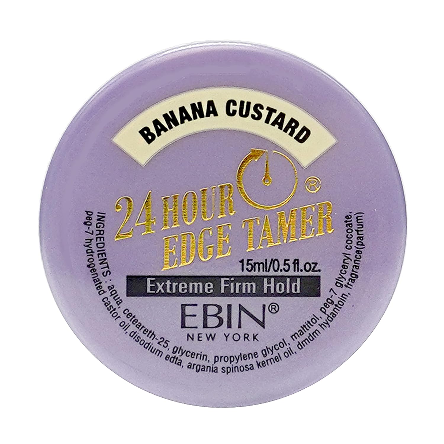 EBIN Newyork 24 Hour Banana Custard Extreme Firm Hold Edge Tamer 15ml / 80ml