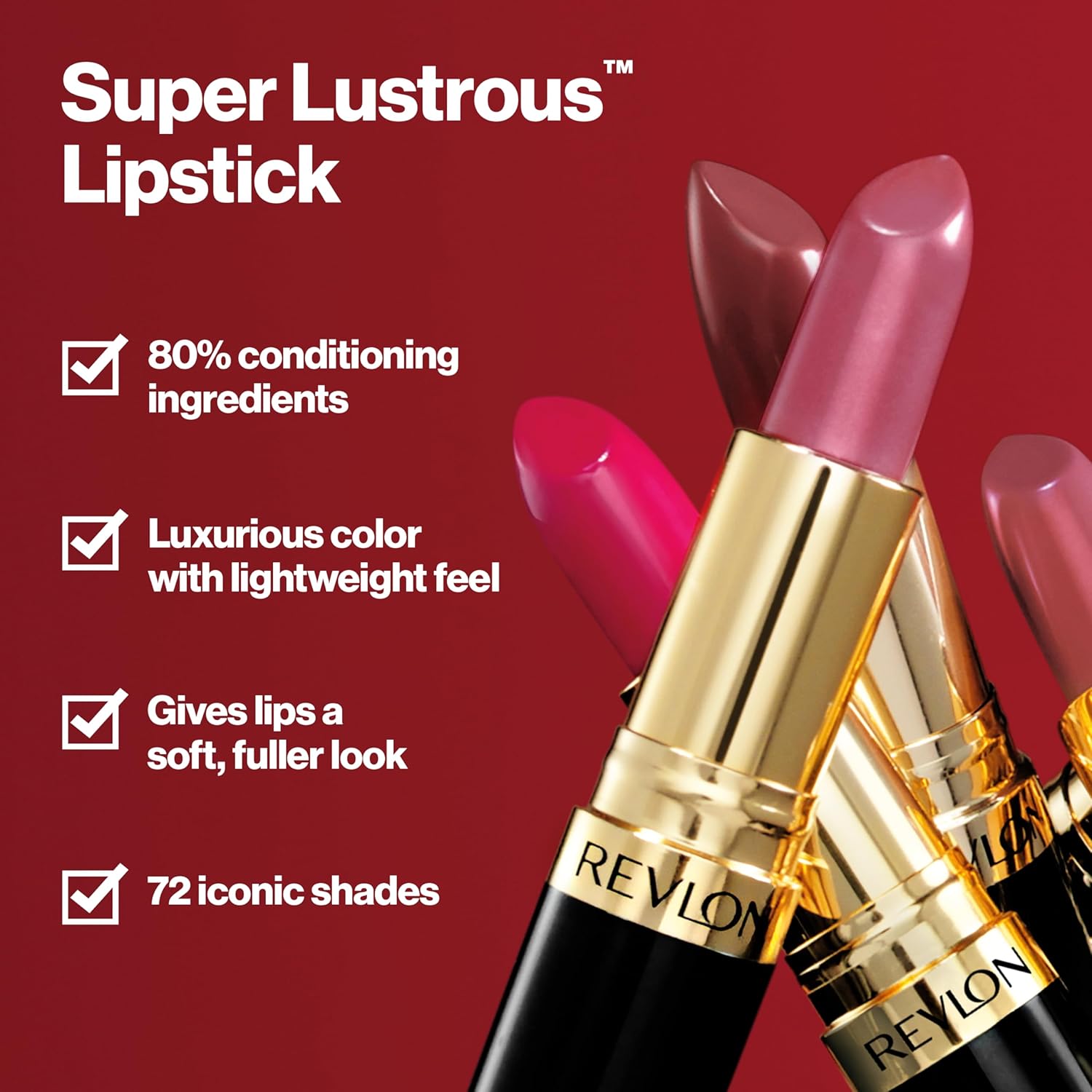 Revlon Super Lustrous Creme Lipstick 770 Dramatic