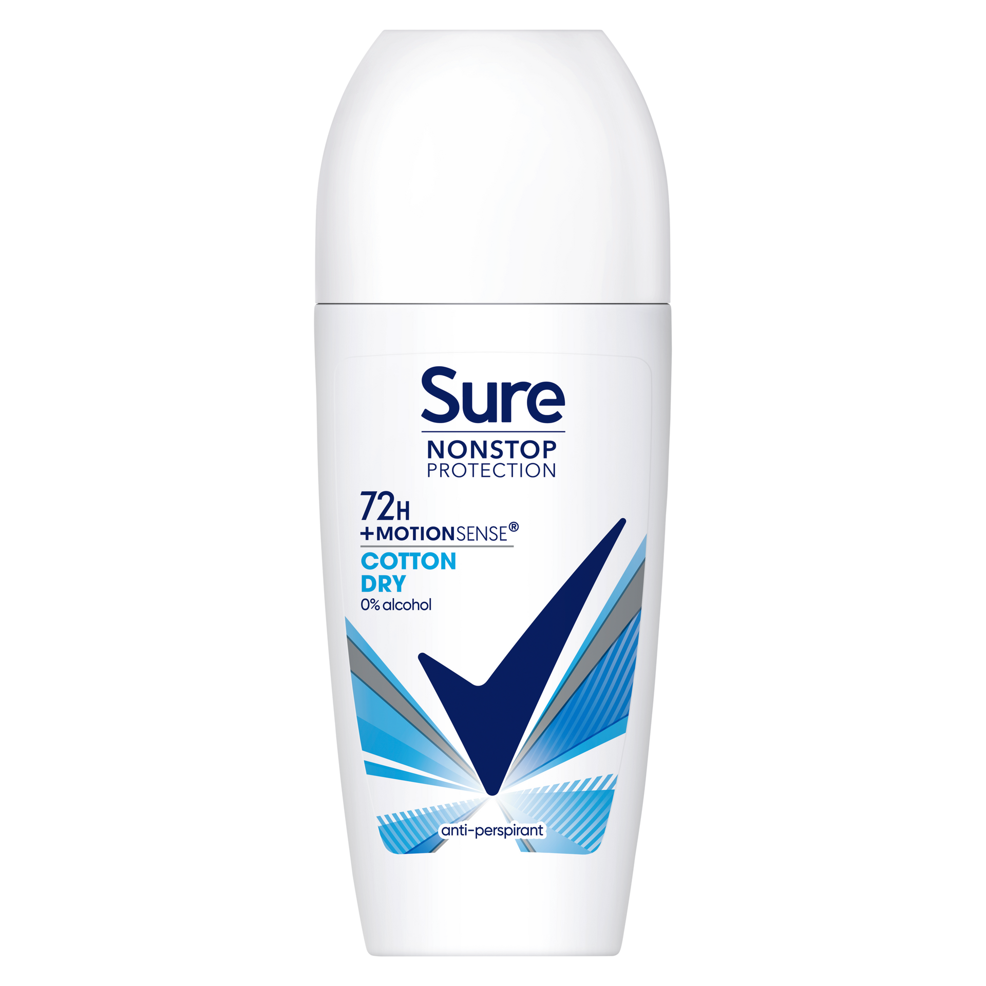 Sure Nonstop Protection Cotton Dry Deodorant Roll On 50ml