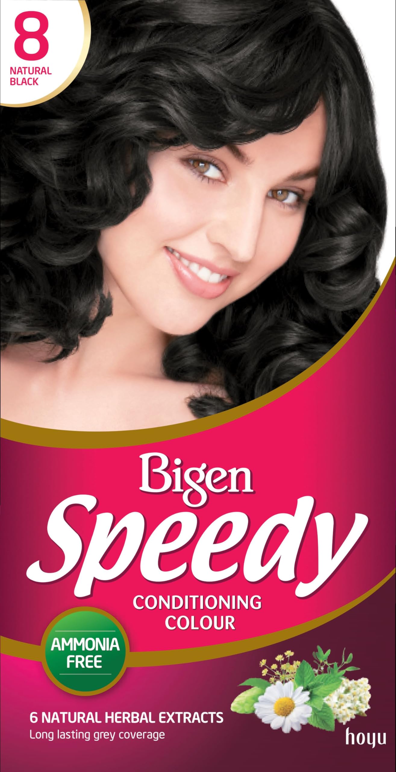 Bigen Women's Speedy Conditioning Hair Color NoAmmonia Natural Extract Full Range