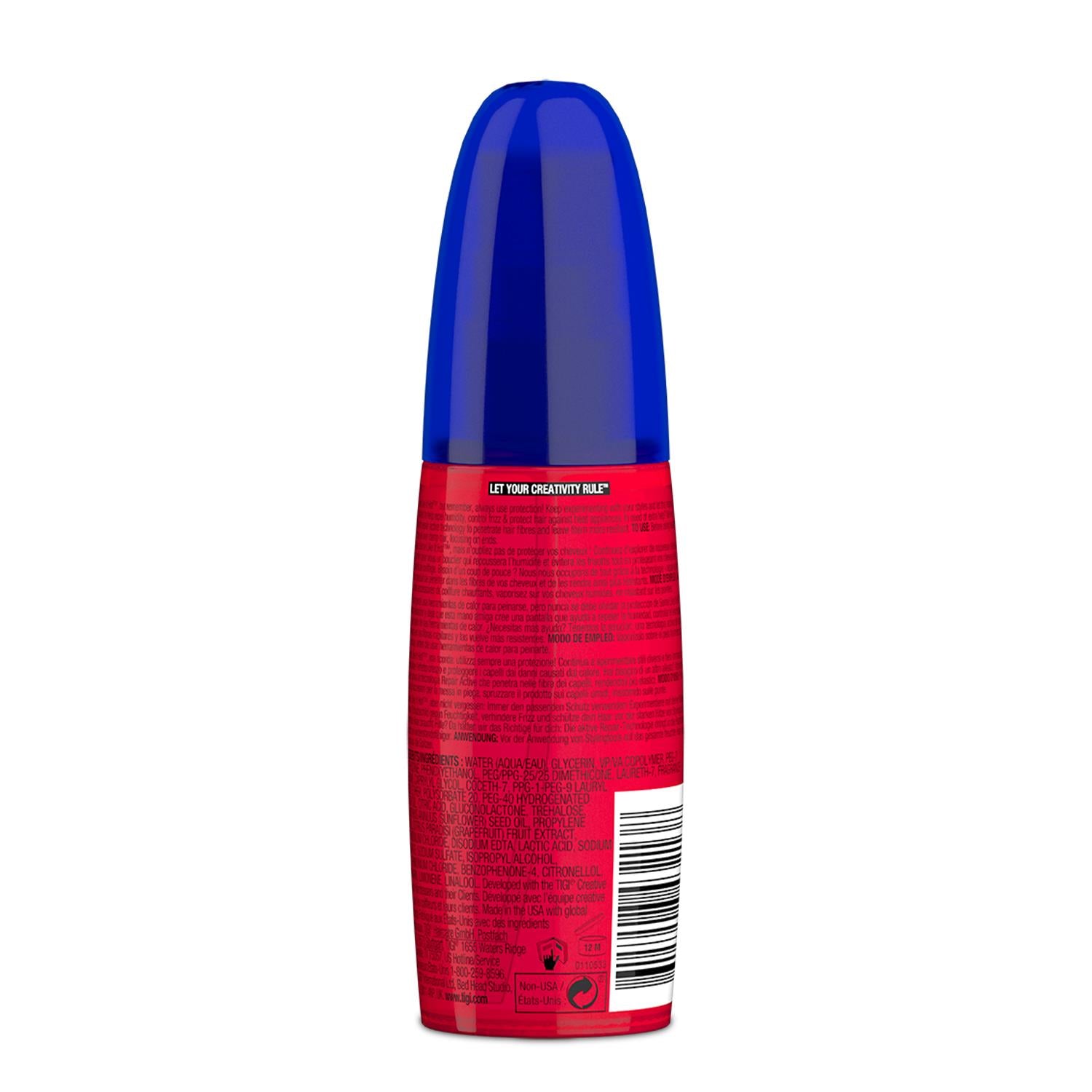 Bed Head by TIGI Some Like It Hot Heat Protection Hair Straightening Spray 100ml