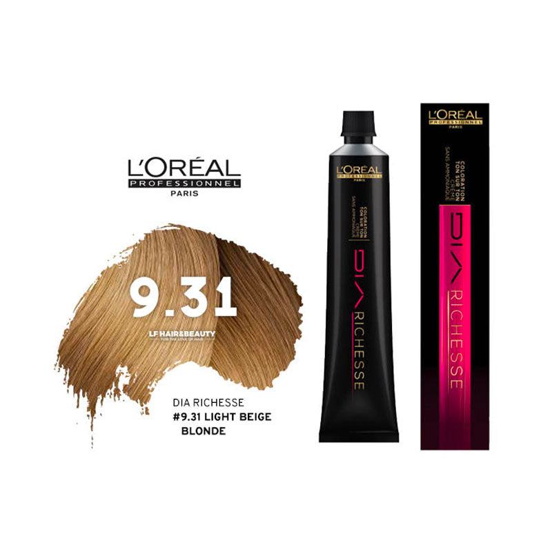 L'OREAL Dia Richesse Semi-Permanent Hair Colour Ammonia Free 50ml - All Shades