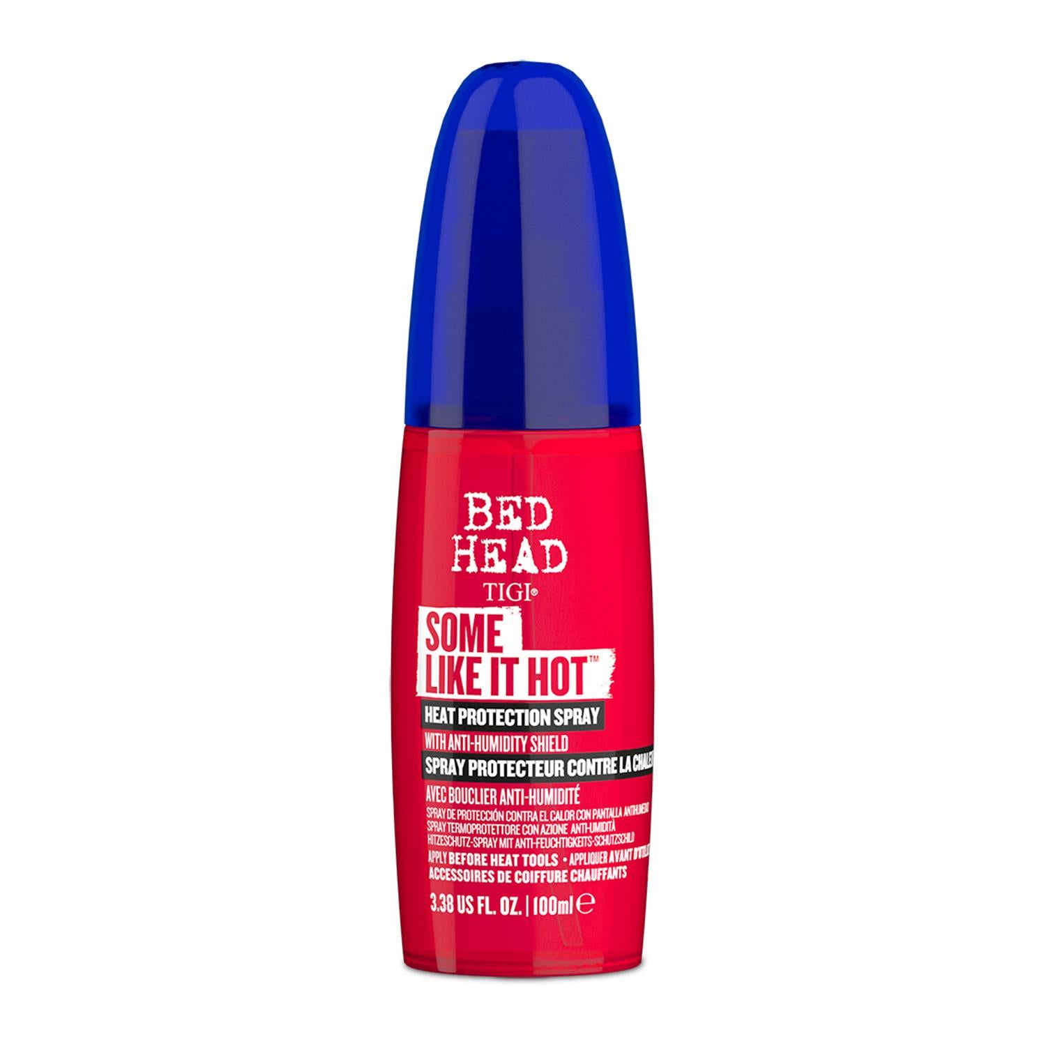 Bed Head by TIGI Some Like It Hot Heat Protection Hair Straightening Spray 100ml
