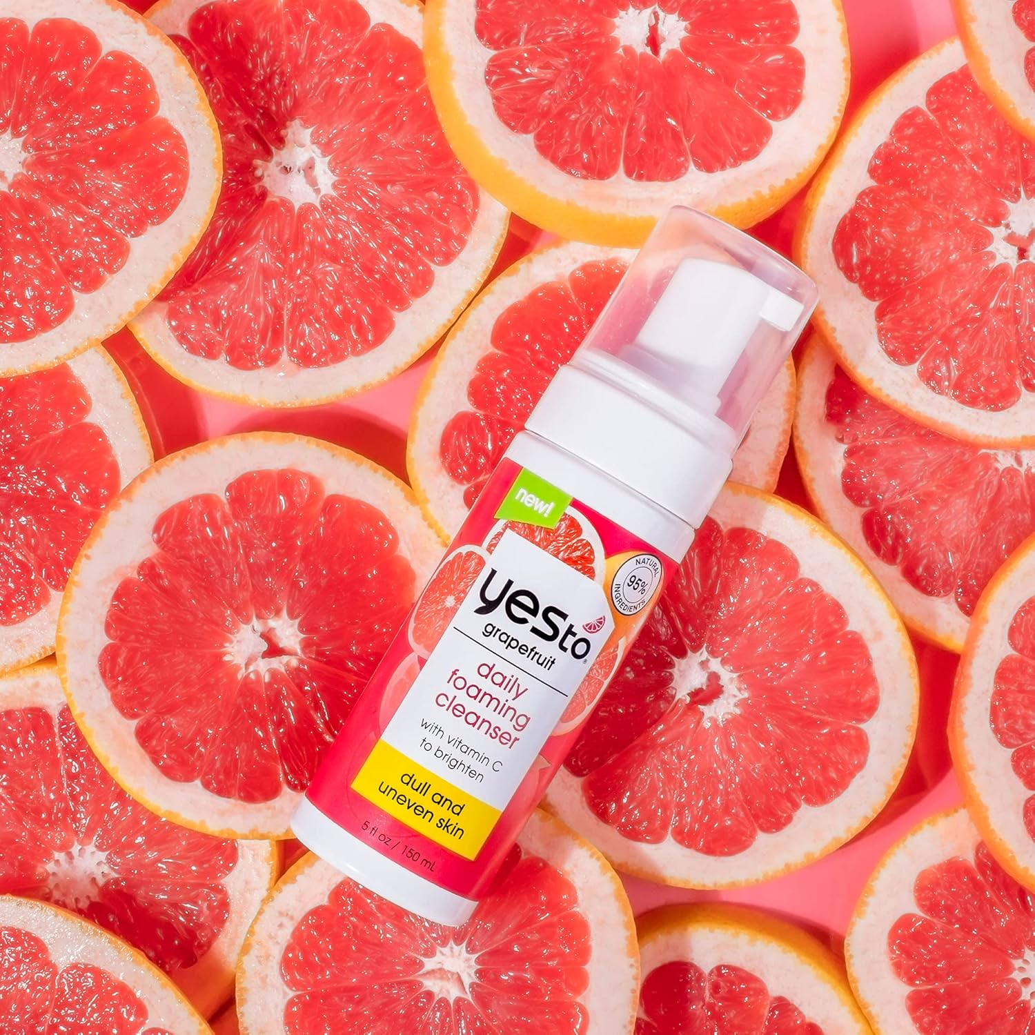 Yes To Grapefruit Daily Foaming Cleanser 150ml