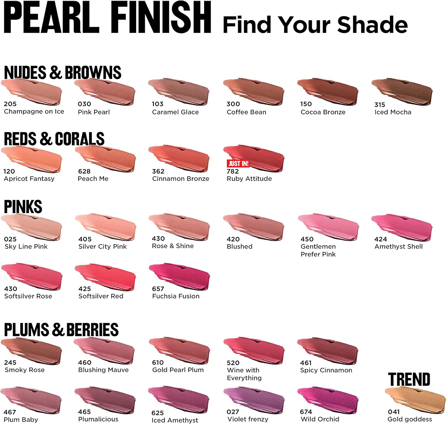 Revlon Super Lustrous Pearl Lipstick 420 Blushed